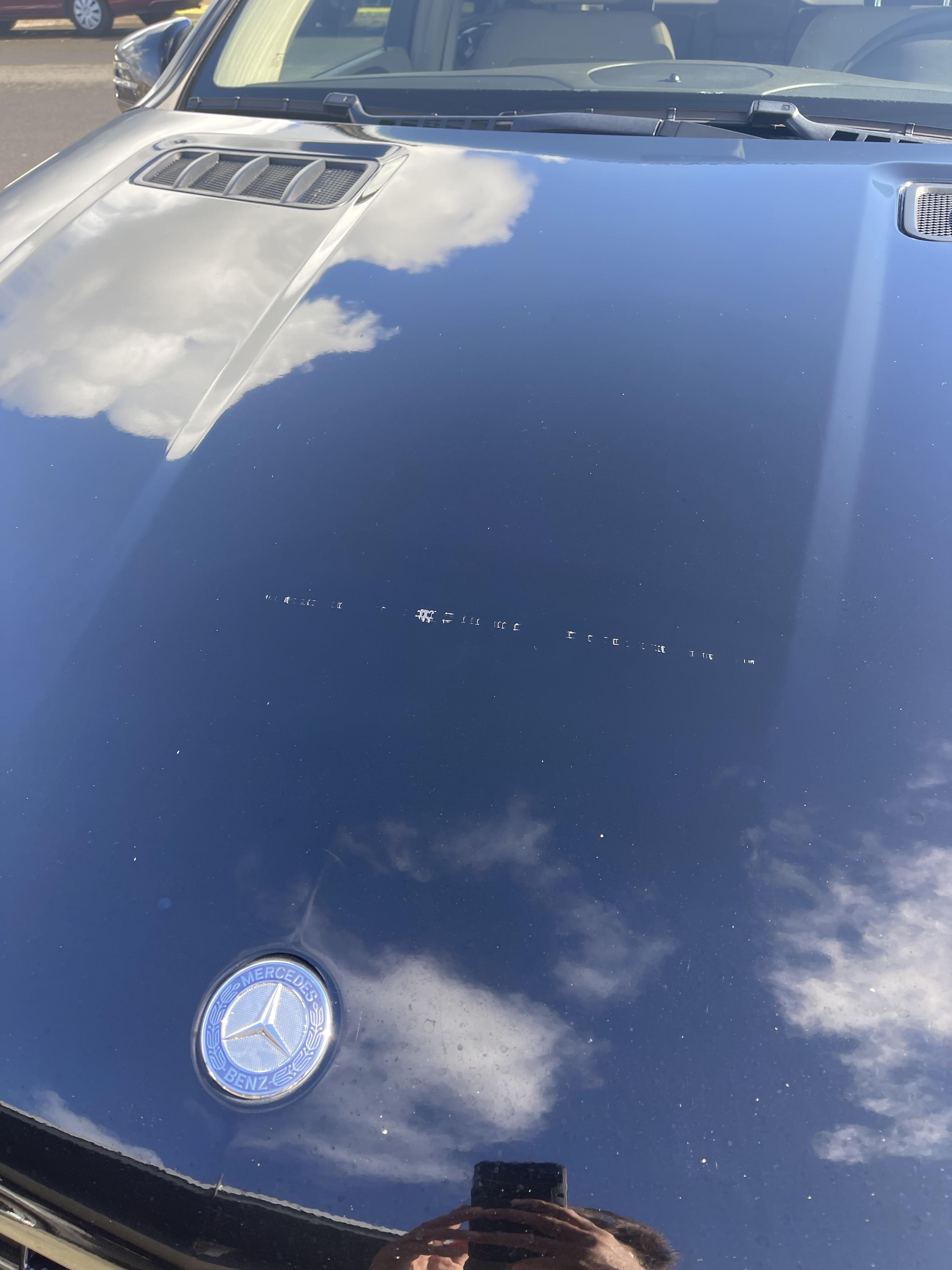 Guest damage. Does the whole hood need repaint or can I find someone