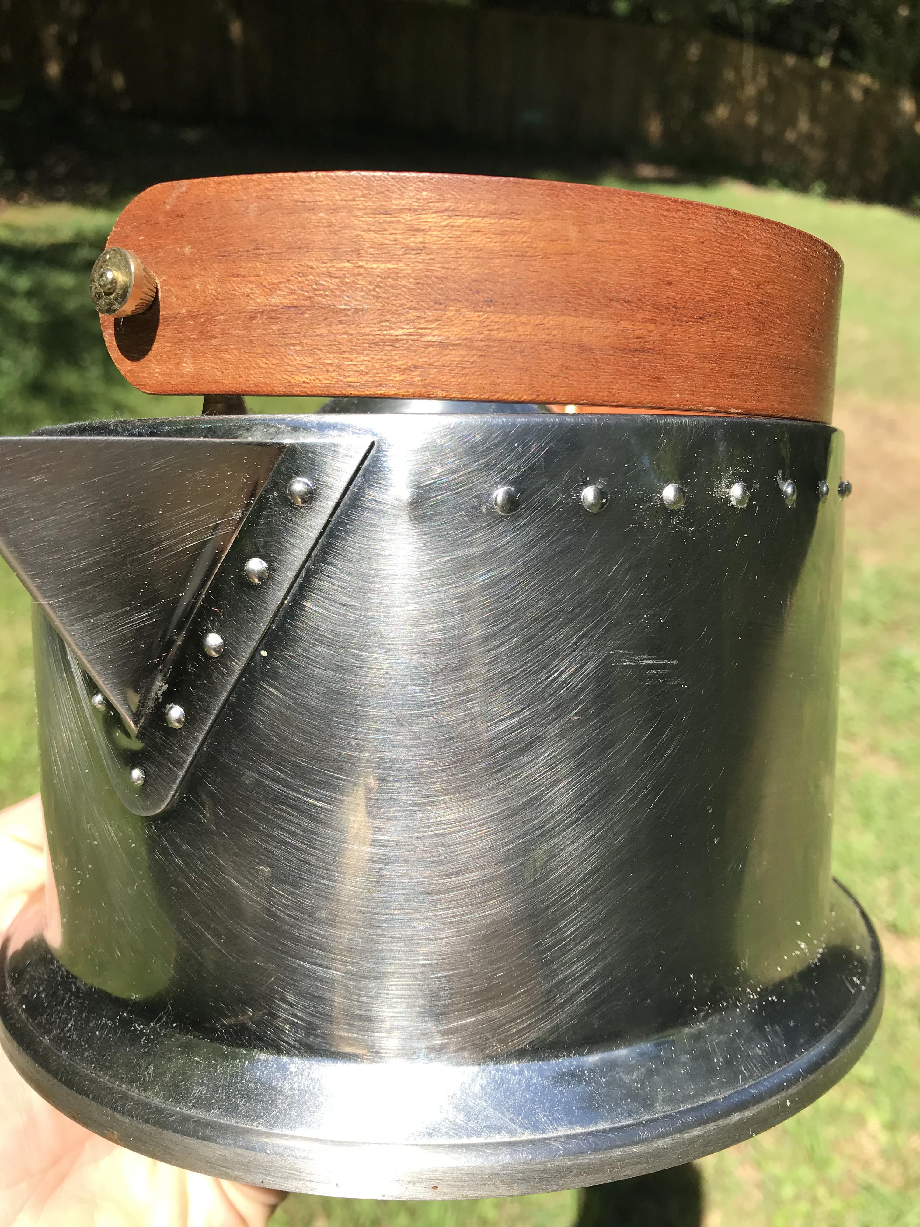 Need help restoring vintage tea kettle I accidentally scratched my