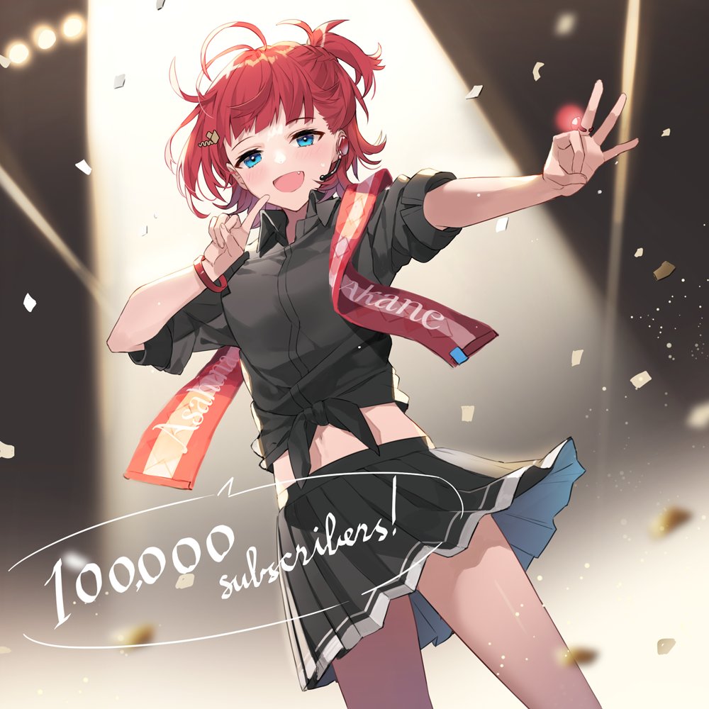 Celebrating our reddit queen's 100k subscribers by eihi mama Nijisanji