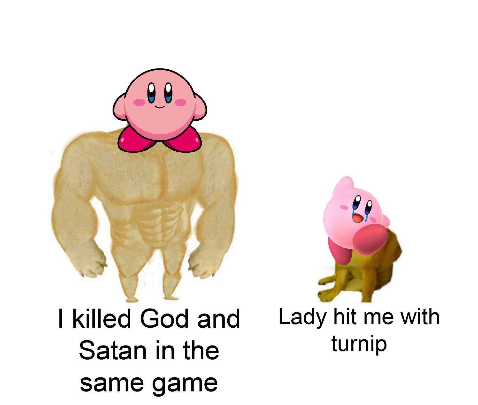 Kirby in his games vs Kirby in Smash r/SmashBrosUltimate