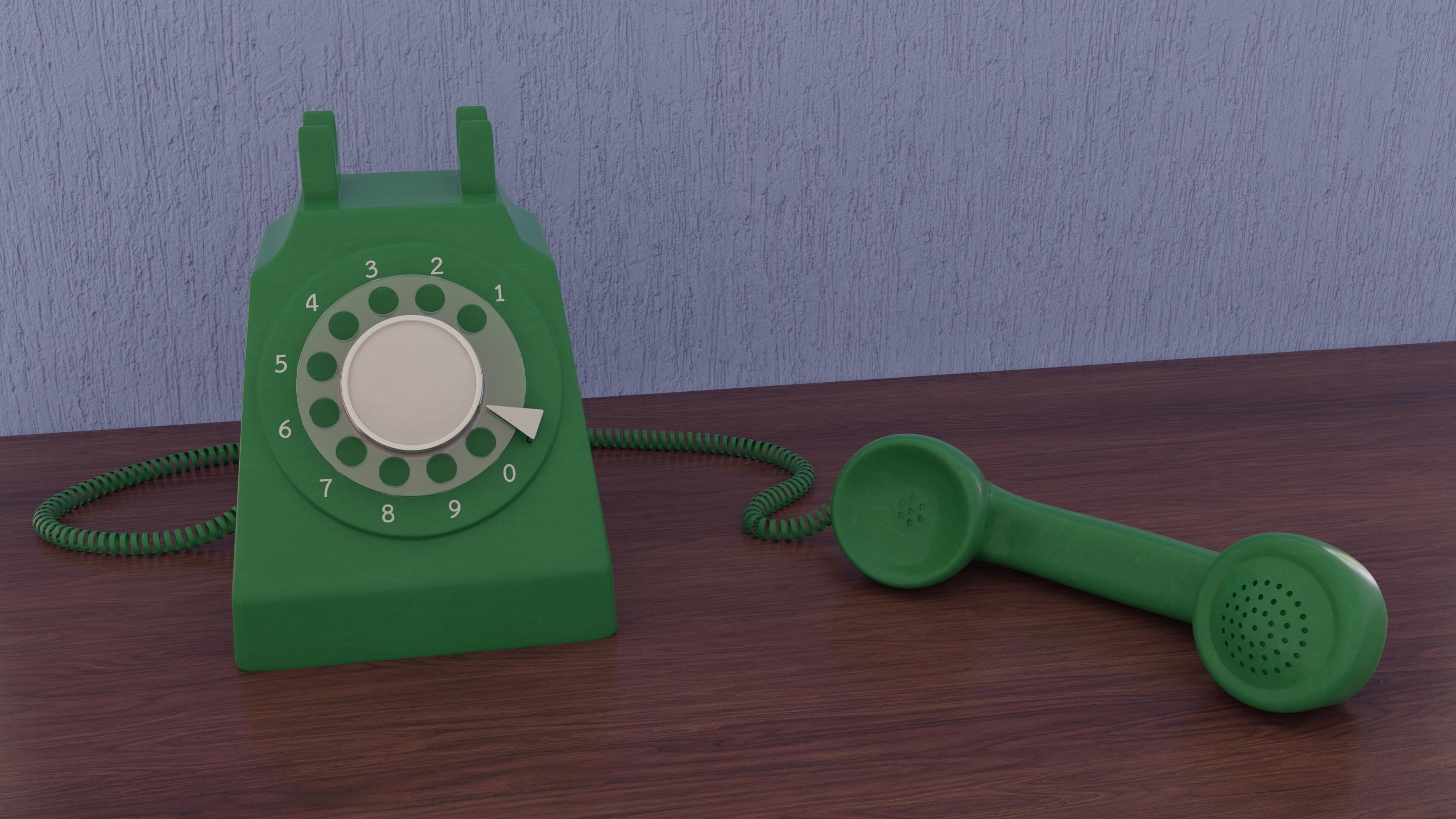 Rotary Dial Telephone r/blender