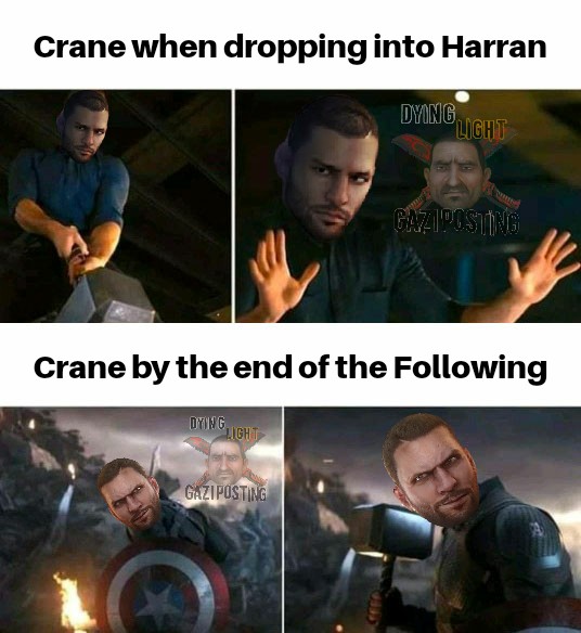 I am (O)n(C)e again hitting this sub with a meme dyinglight