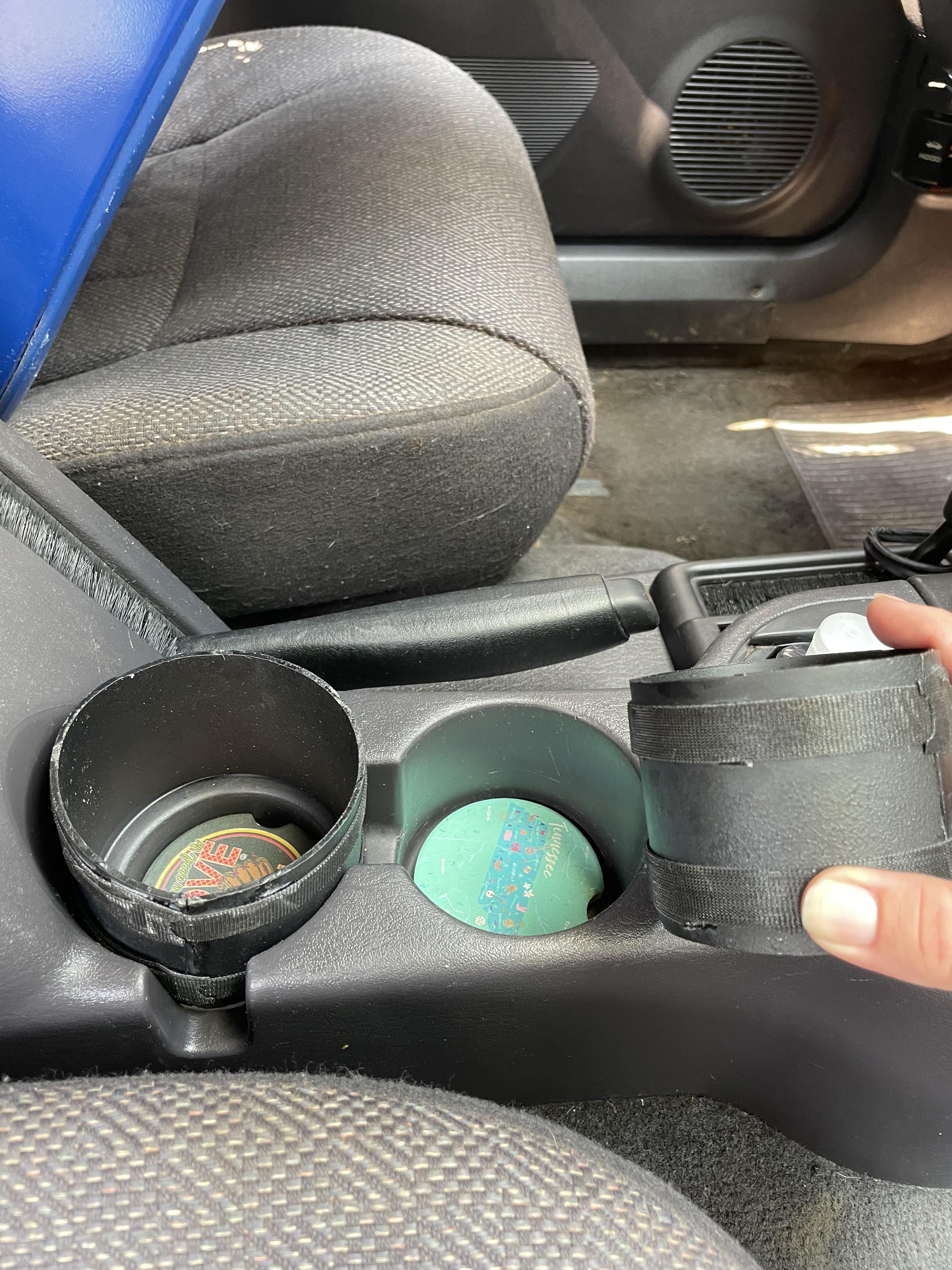 9701 cup holder solution. Any better ideas than cut PVC pipe? r