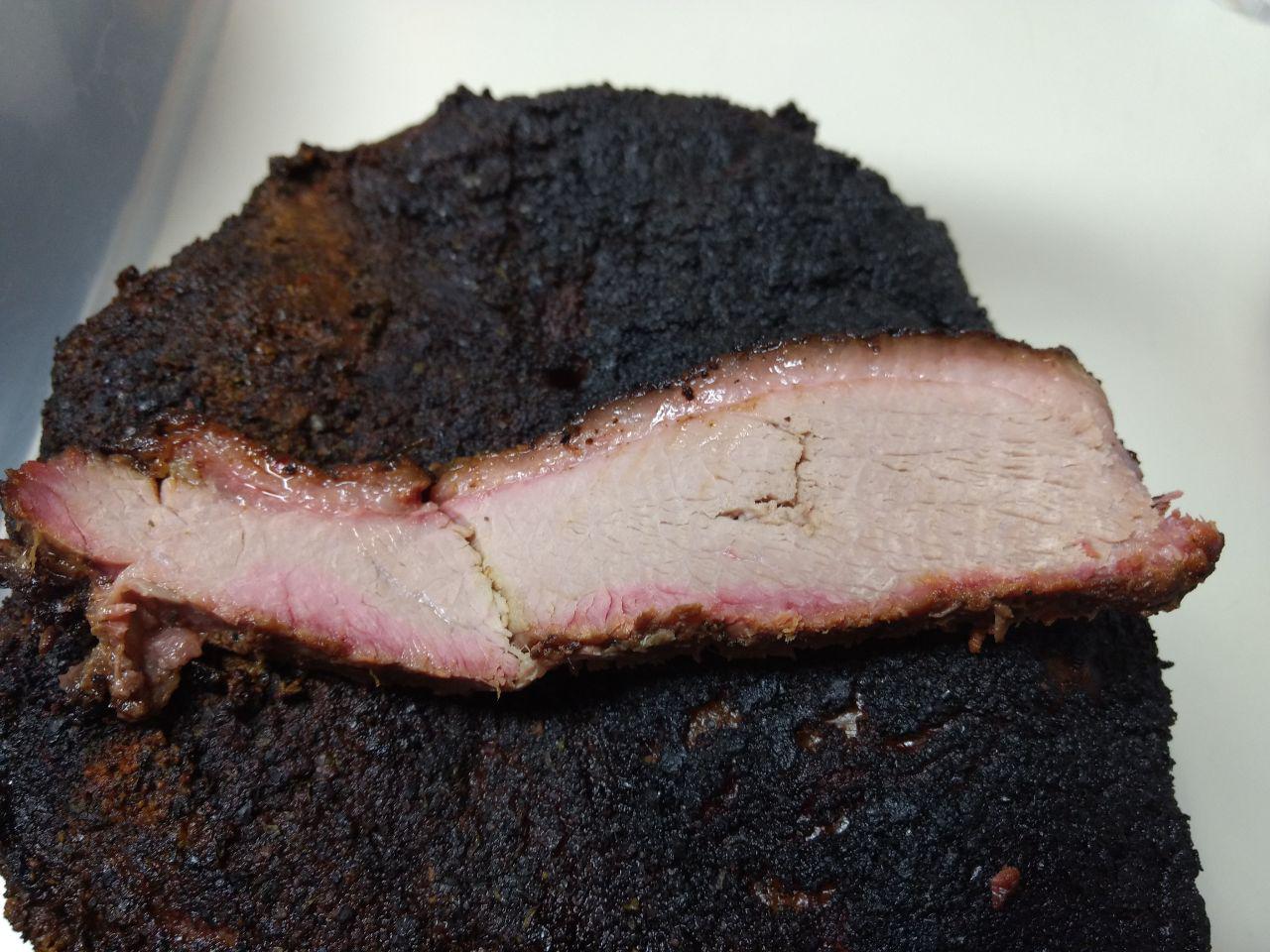 Brisket Smoked With Apple and Cherry Wood r/FoodPorn