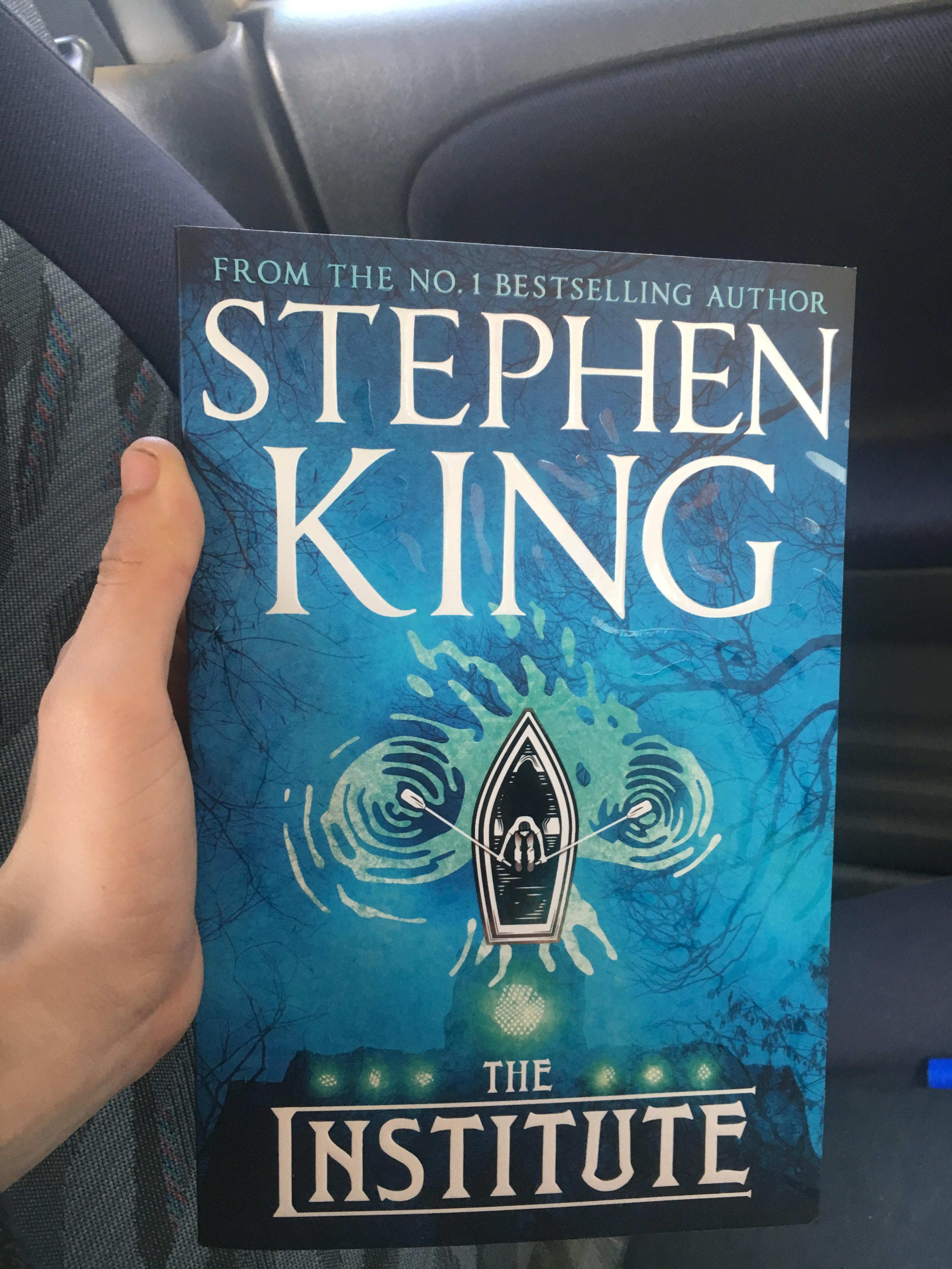Got The Institute today. I love the cover art. r/stephenking