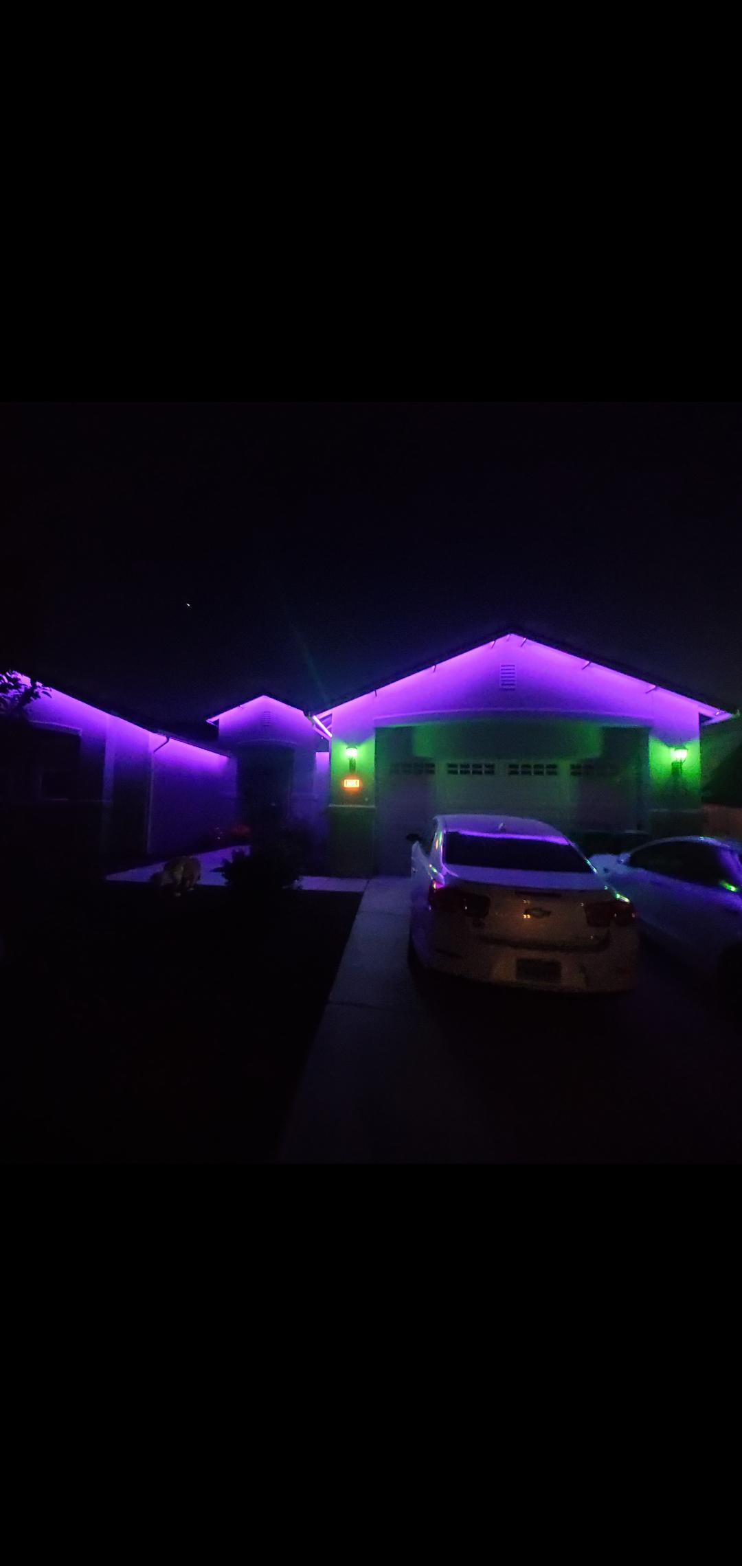 Year Round Wifi/Alexa controlled Holiday Lights r/homeautomation
