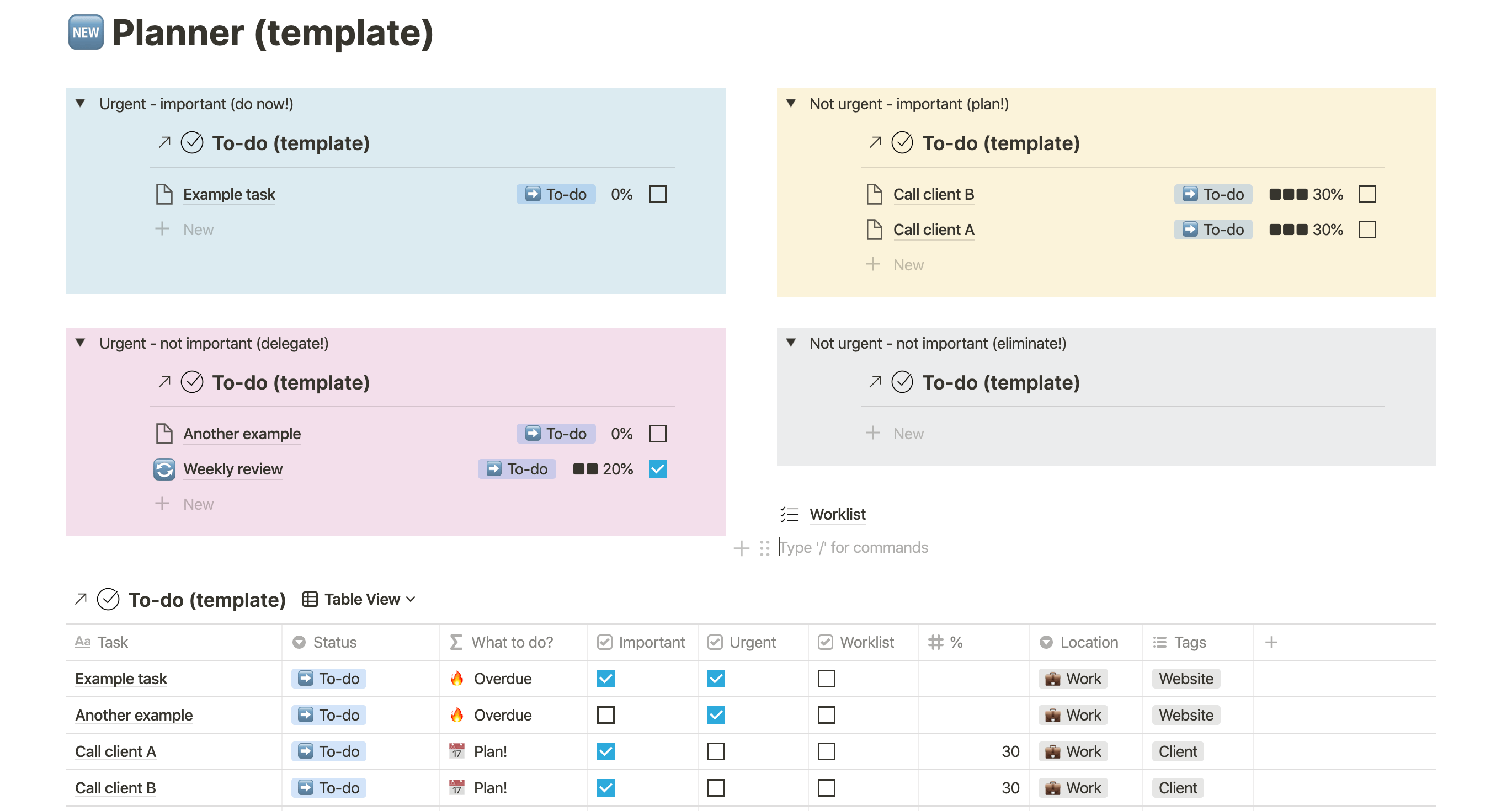I have updated my full workspace setup template link and changelog in