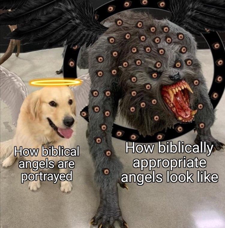 Biblical Angel Meme outsideofthebox