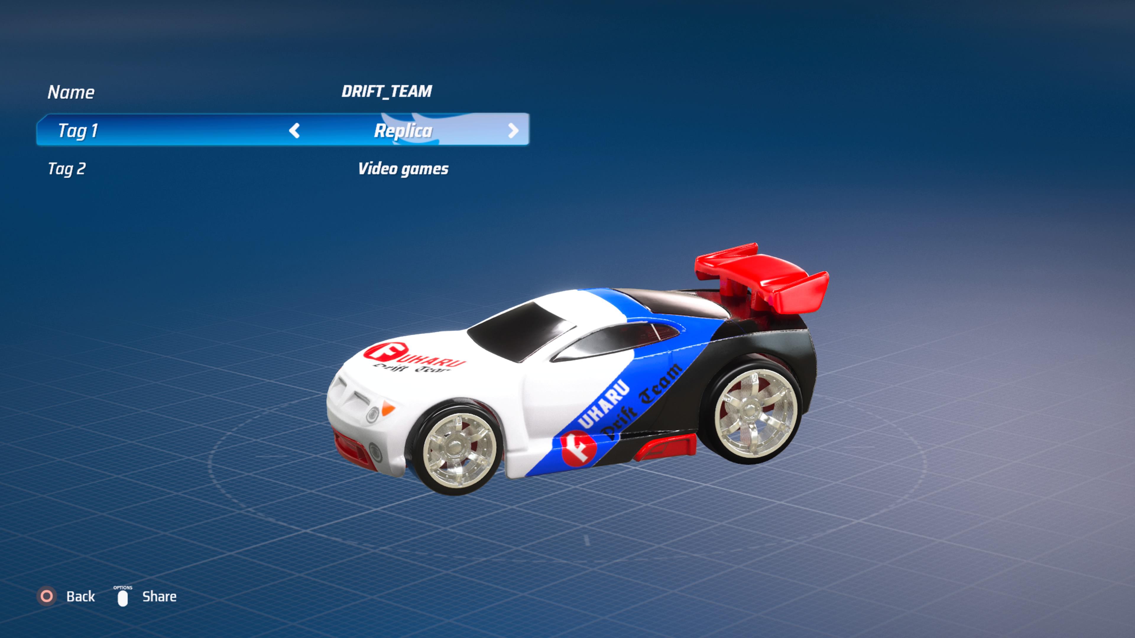 Drift_Team, ps5, hashtags are in the picture r/HotWheelsunleashed
