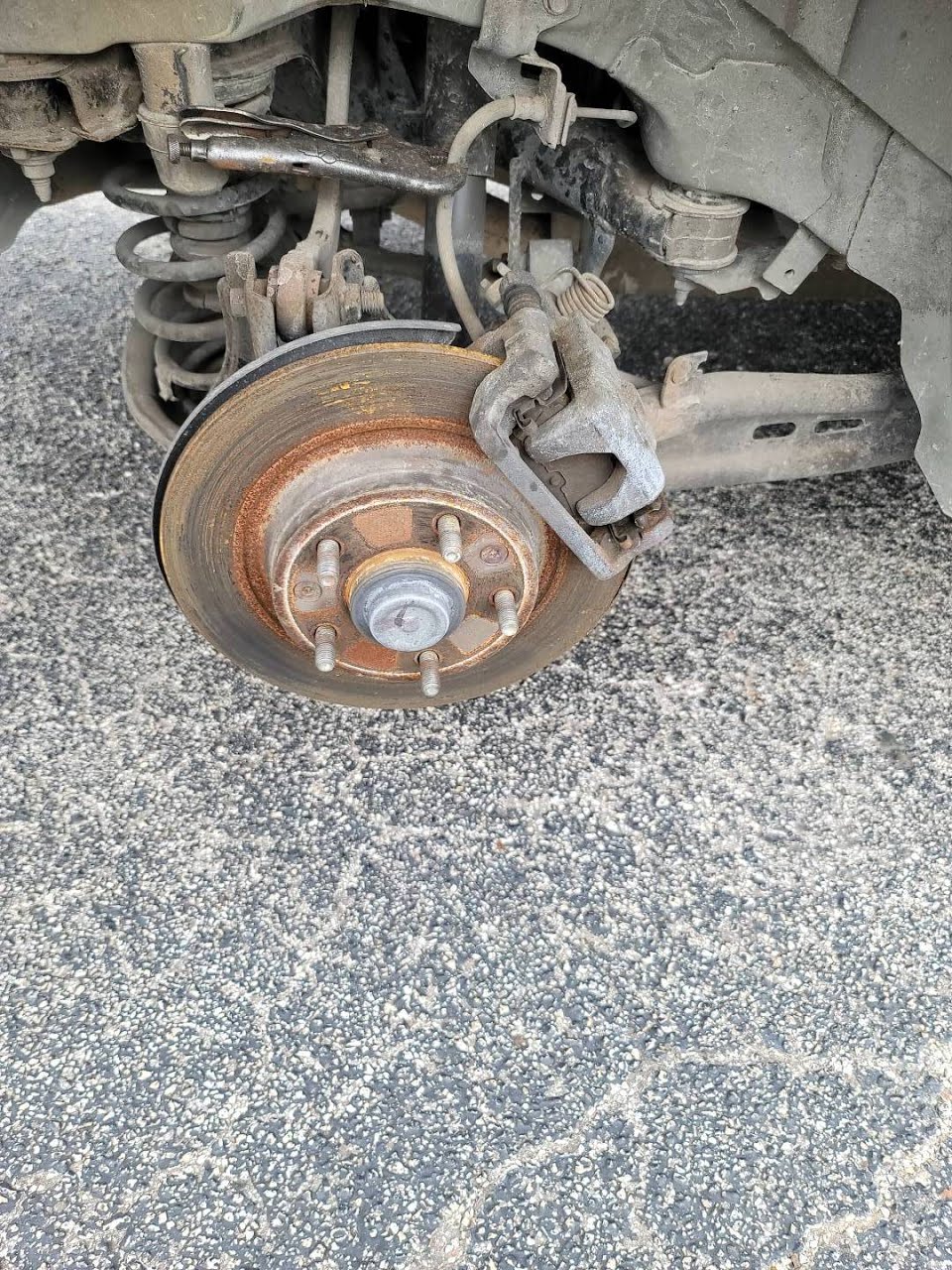 C/S brakes feel spongy...
