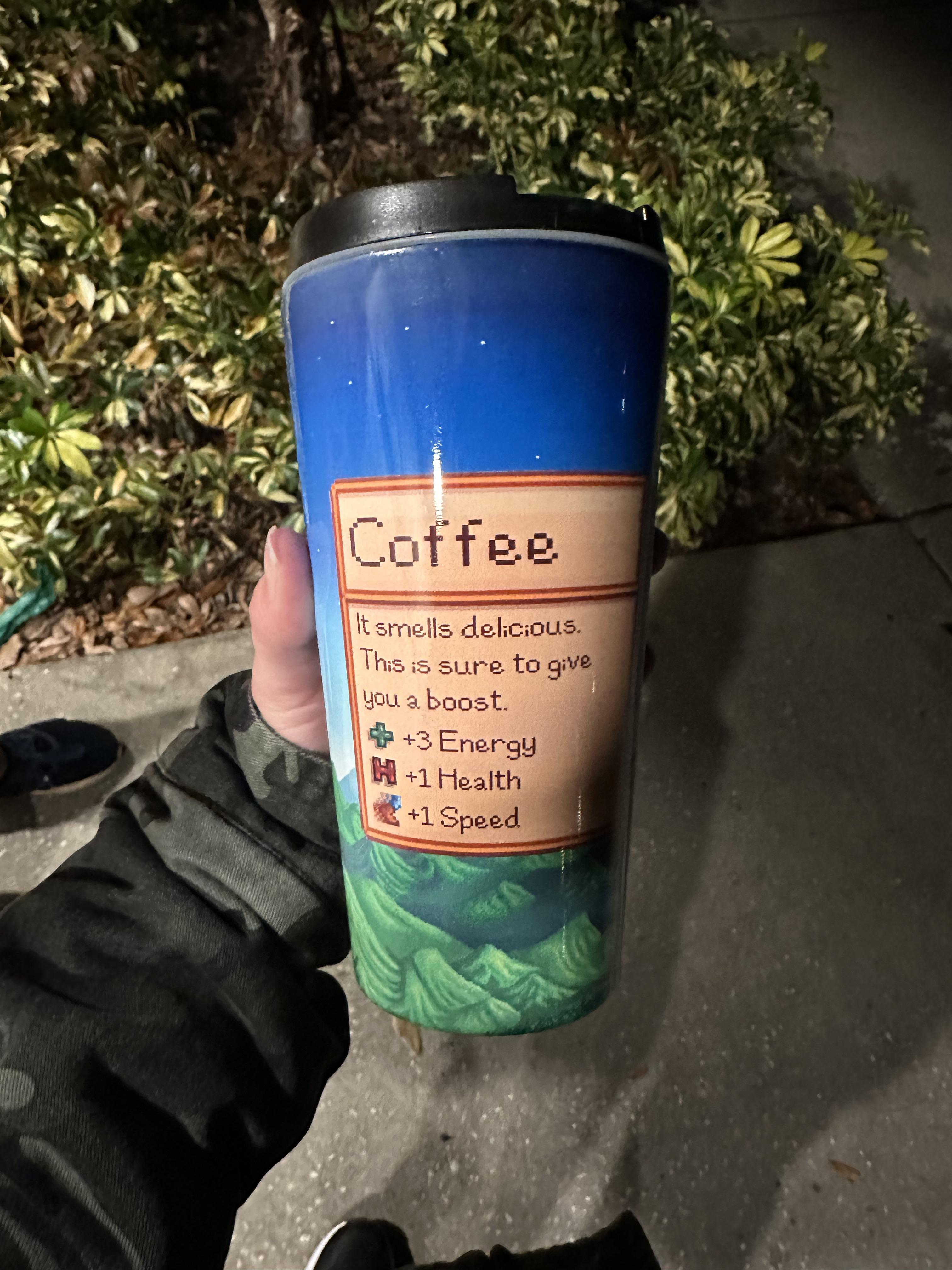 My hubby bought me the best coffee cup ever 🥹🥹🥰 I’m sure y’all are I’ll