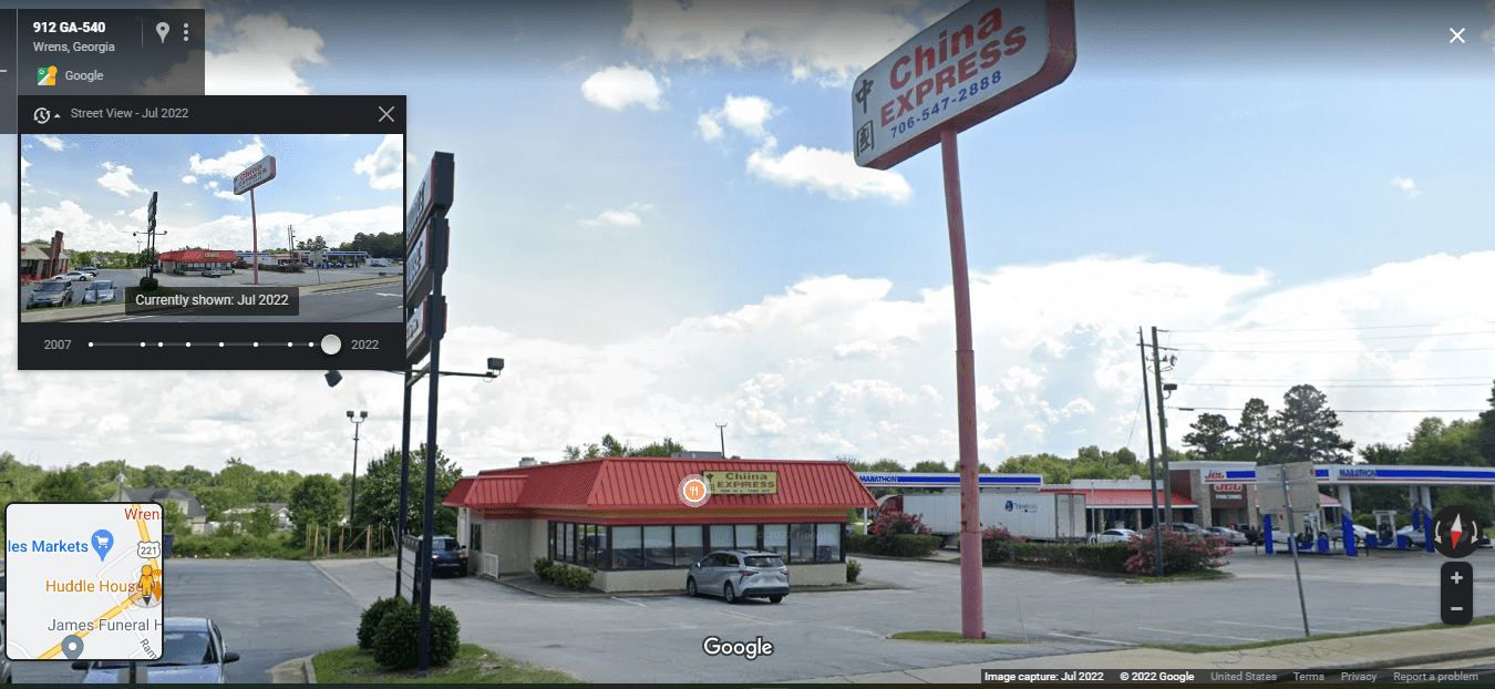 Another former Hardee's in the location in Wrens became a