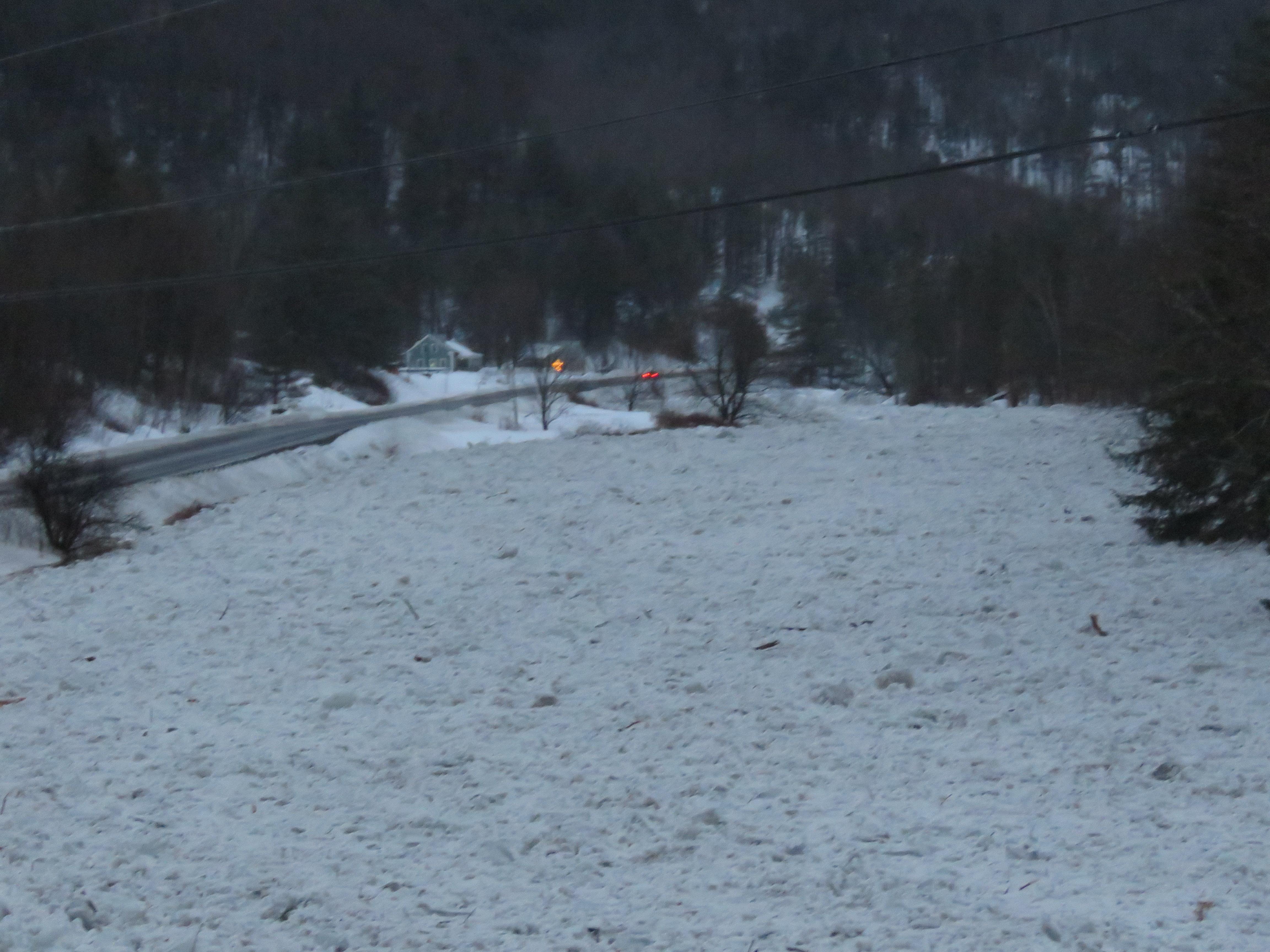 Mad River Ice Jam. Moretown, Vermont. r/vermont
