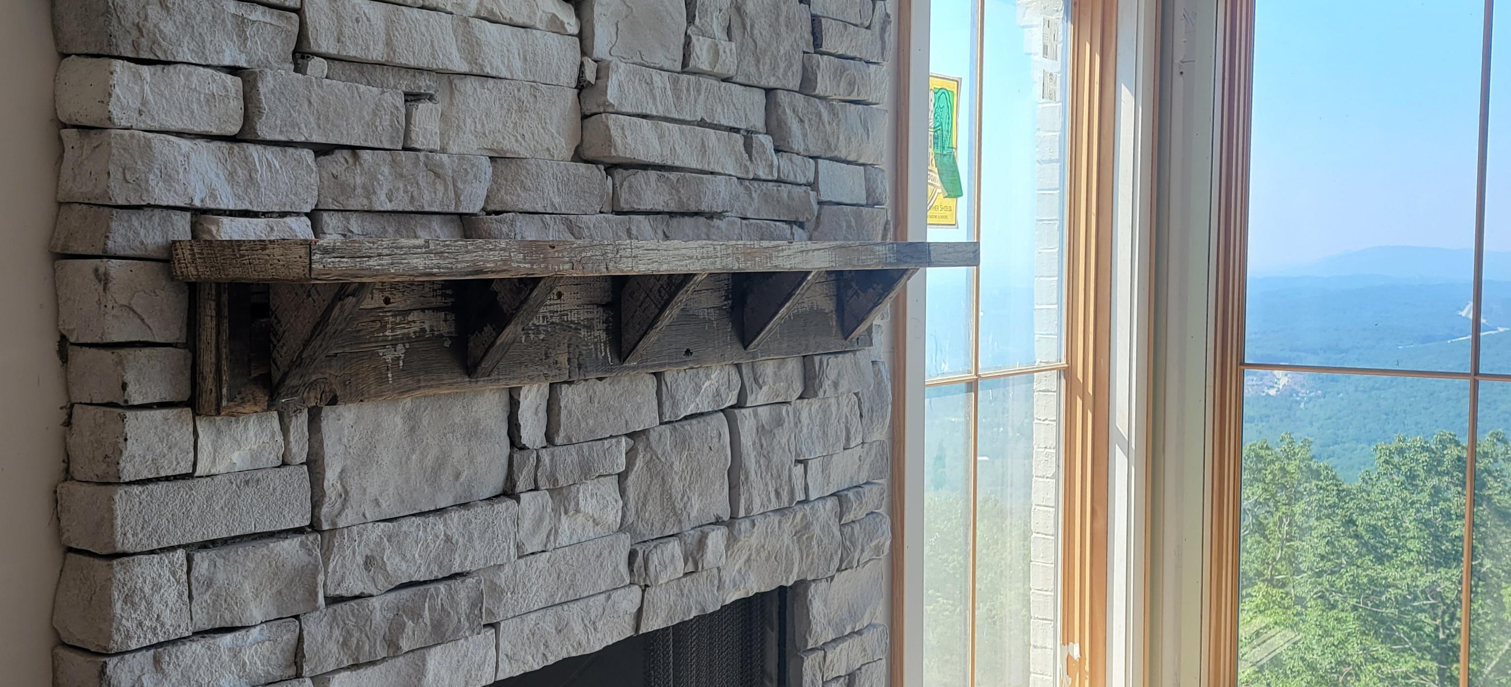 Mantel I built today : r/woodworking