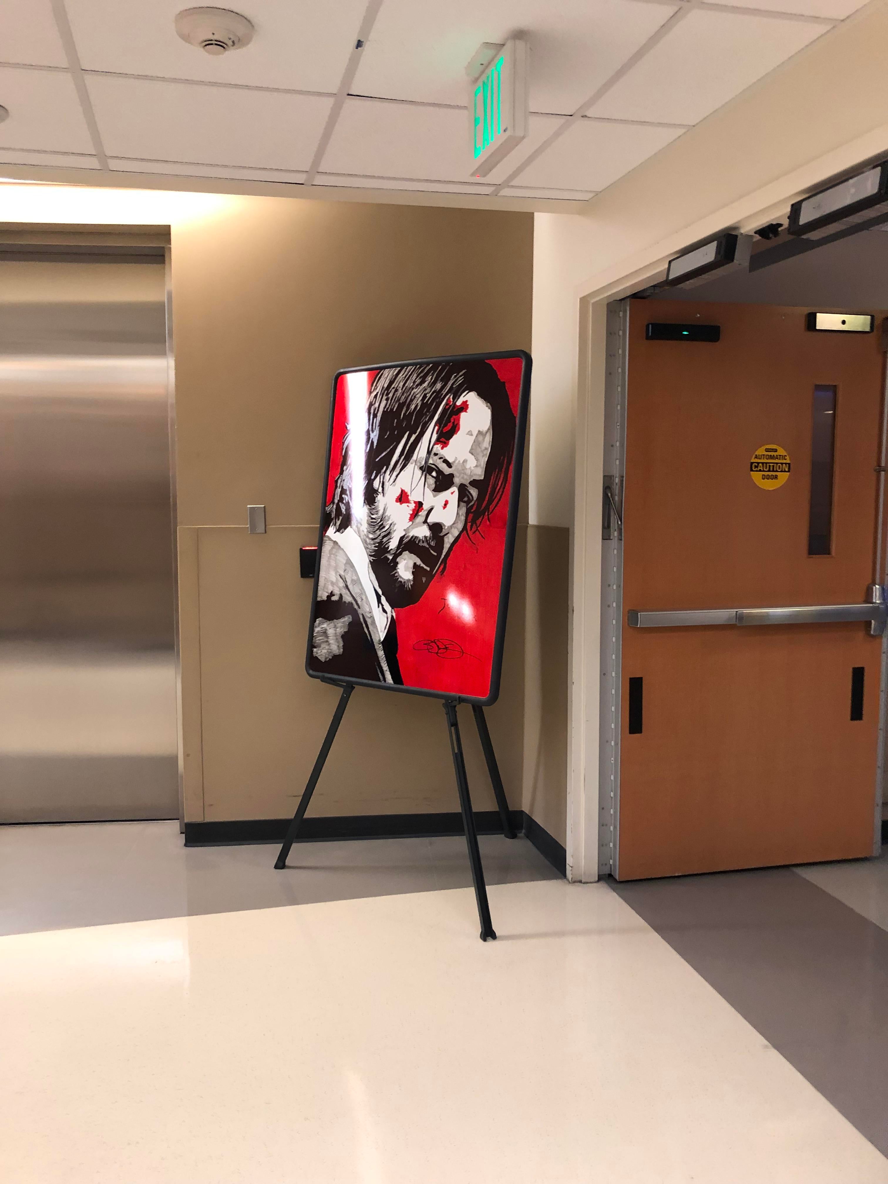 This Breathtaking Picture Of Keanu Reeves Made In A Hospital With