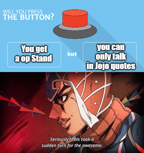 yes yes yes YES r/ShitPostCrusaders