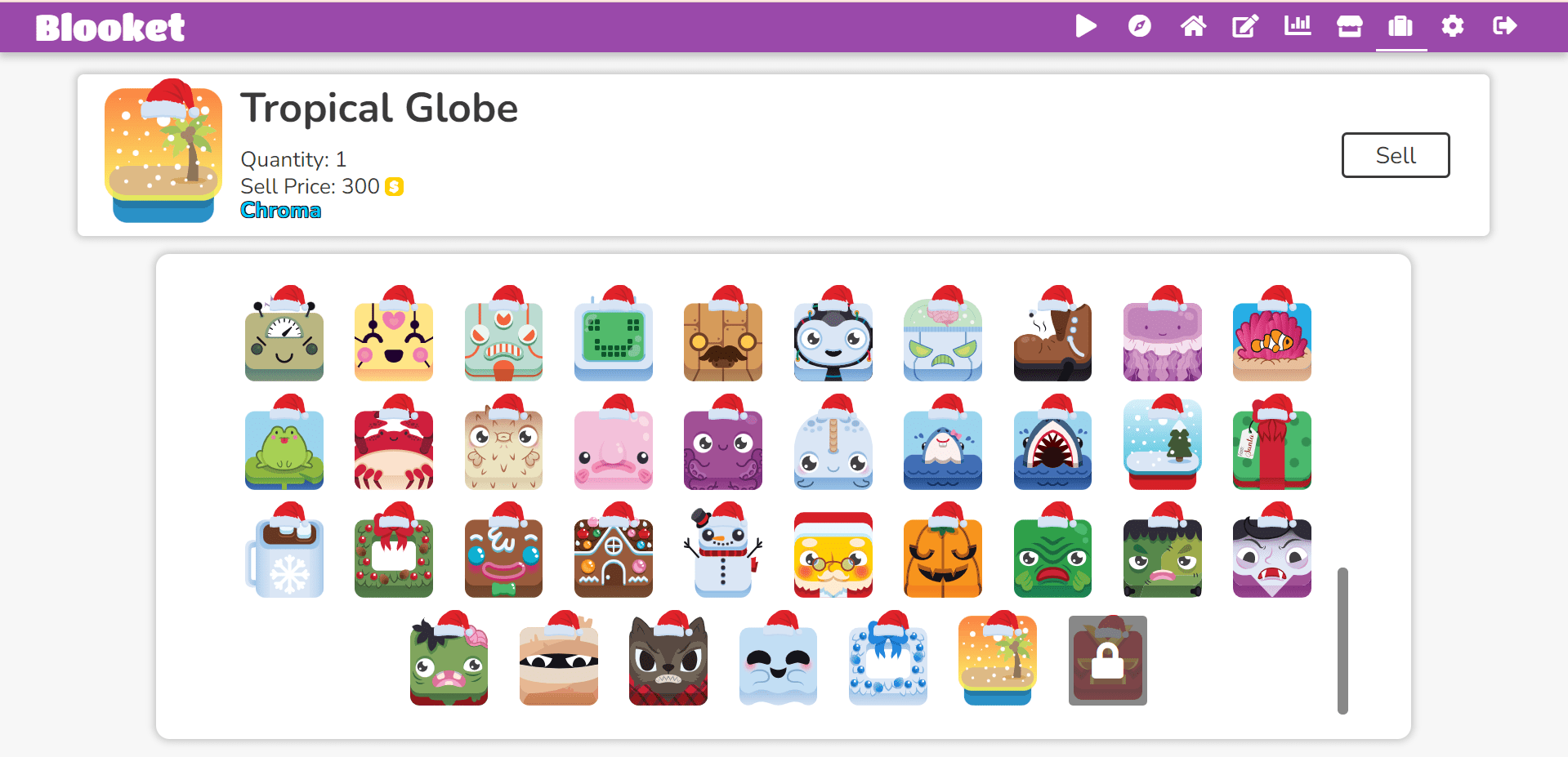 I got 1 Frost Wreath and 1 Tropical Globe with 12,000 (600+600(600 each