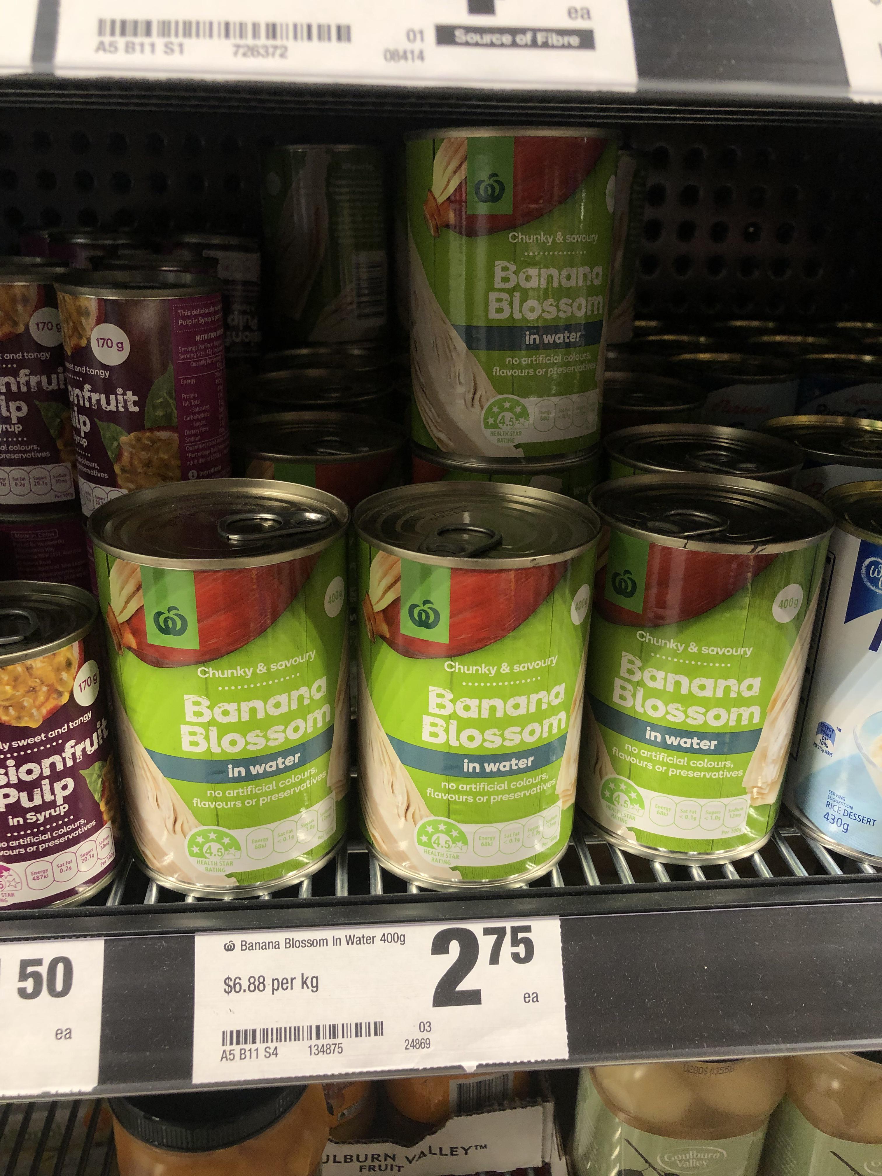 Apparently, Woolworths has banana blossoms?! 😮😲 r/cambodiansinmelbourne