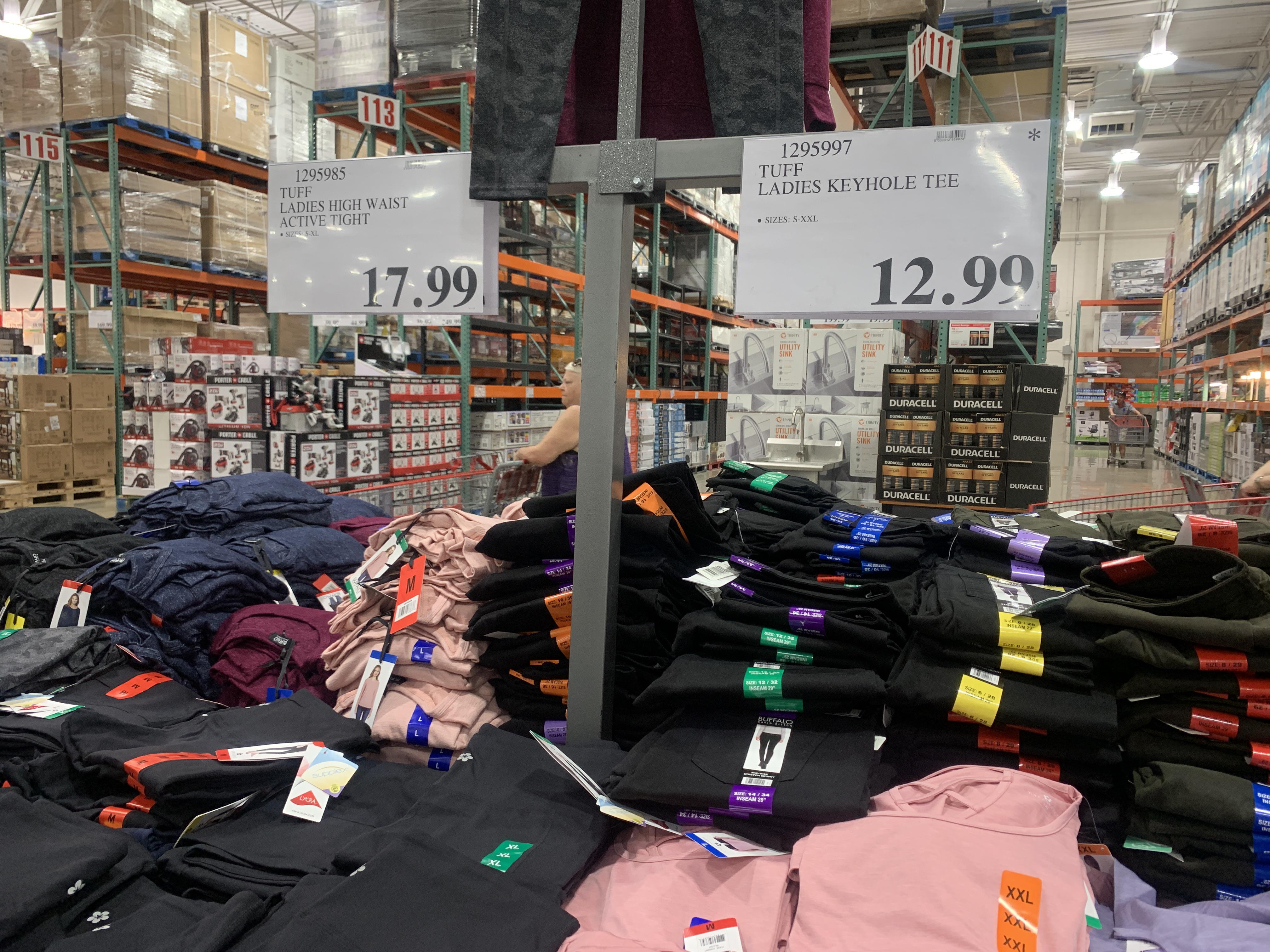 Currently at Costco whole workout outfit (and the leggings have