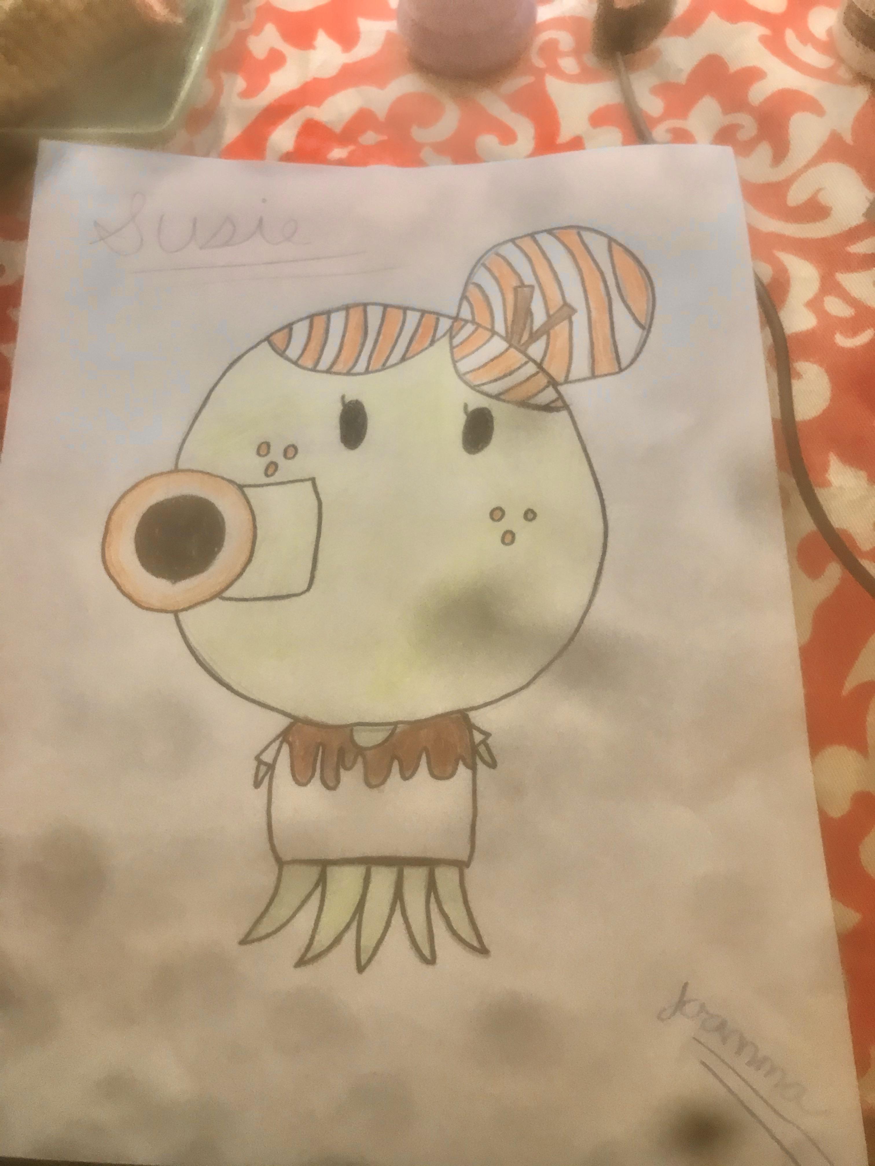 There aren’t enough octopus villagers so I created a new one (check