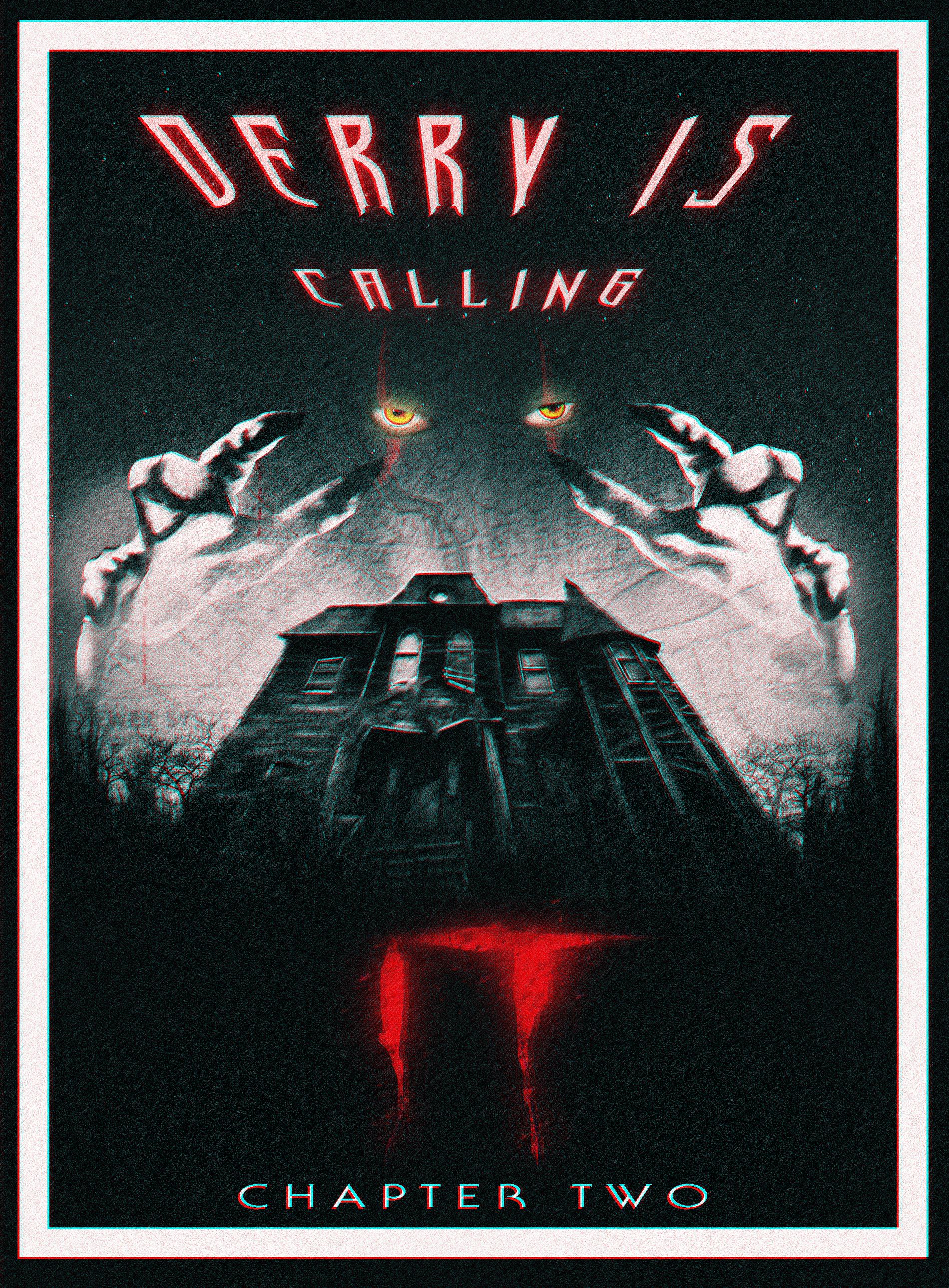 IT Chapter two Movie Poster I wanted to share (Inspired by 70's horror