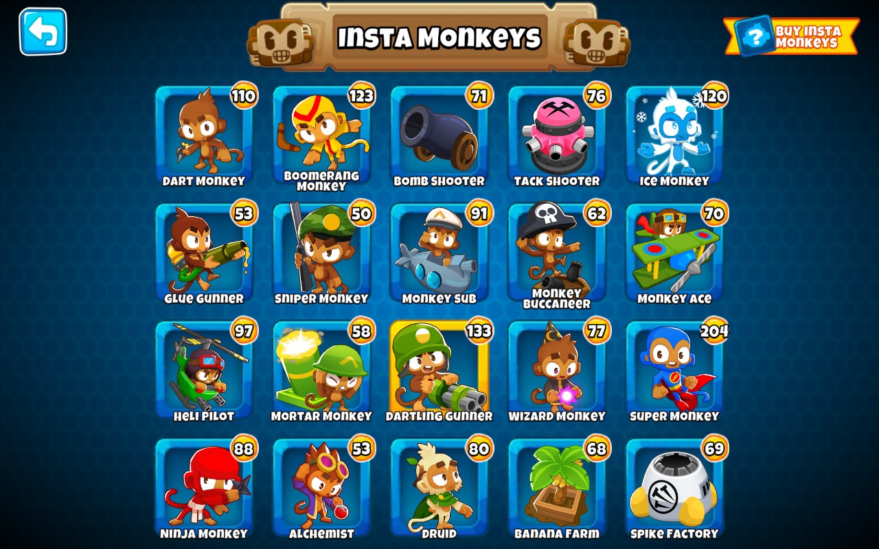 Dartling Gold Border. r/btd6