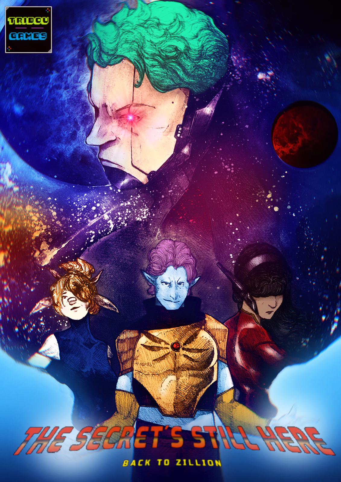 The Secret´s Still Here Final game cover art (Concept by Matheus