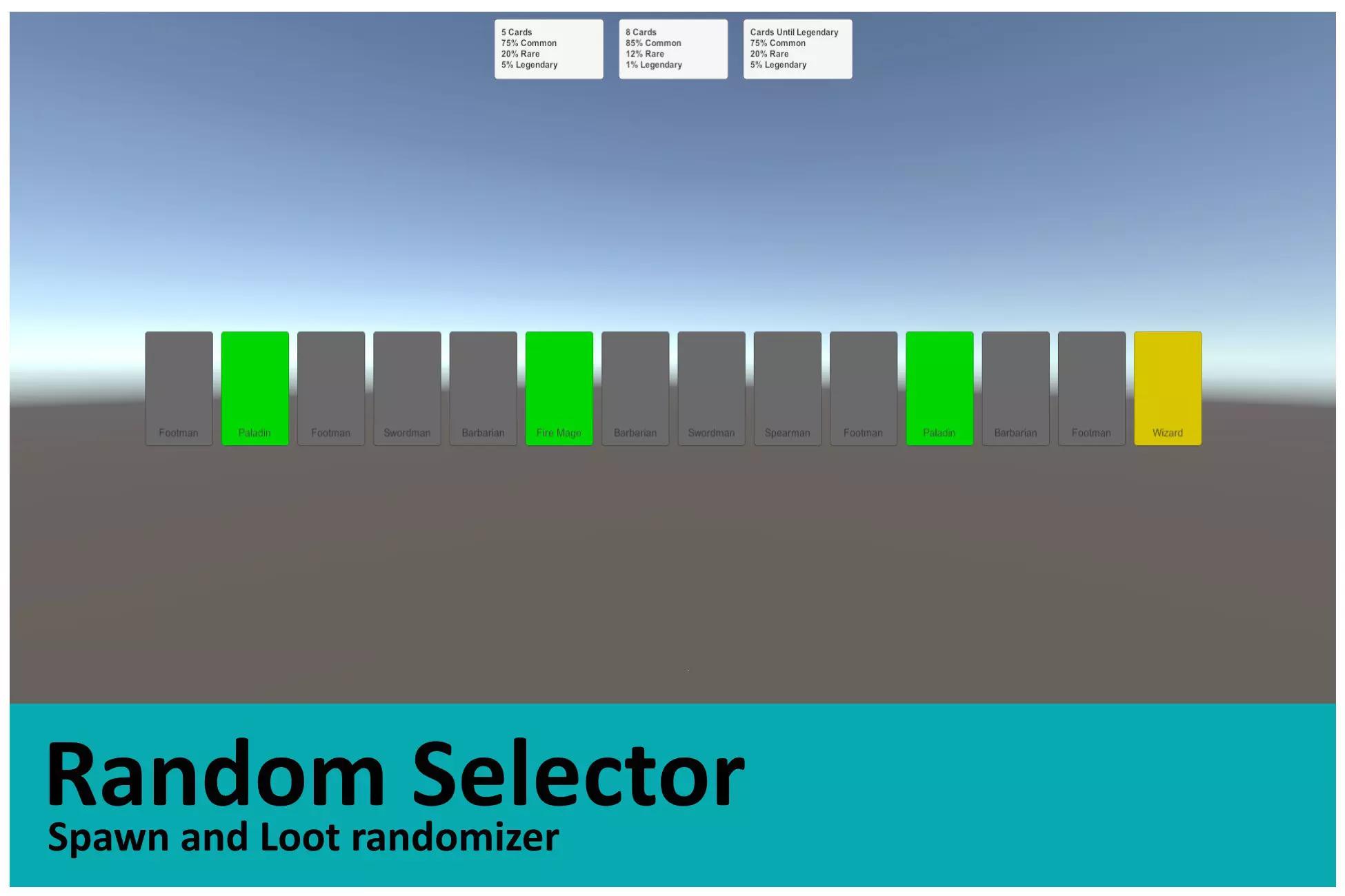 Random Selector Spawn and Loot randomizer Random Selector is a