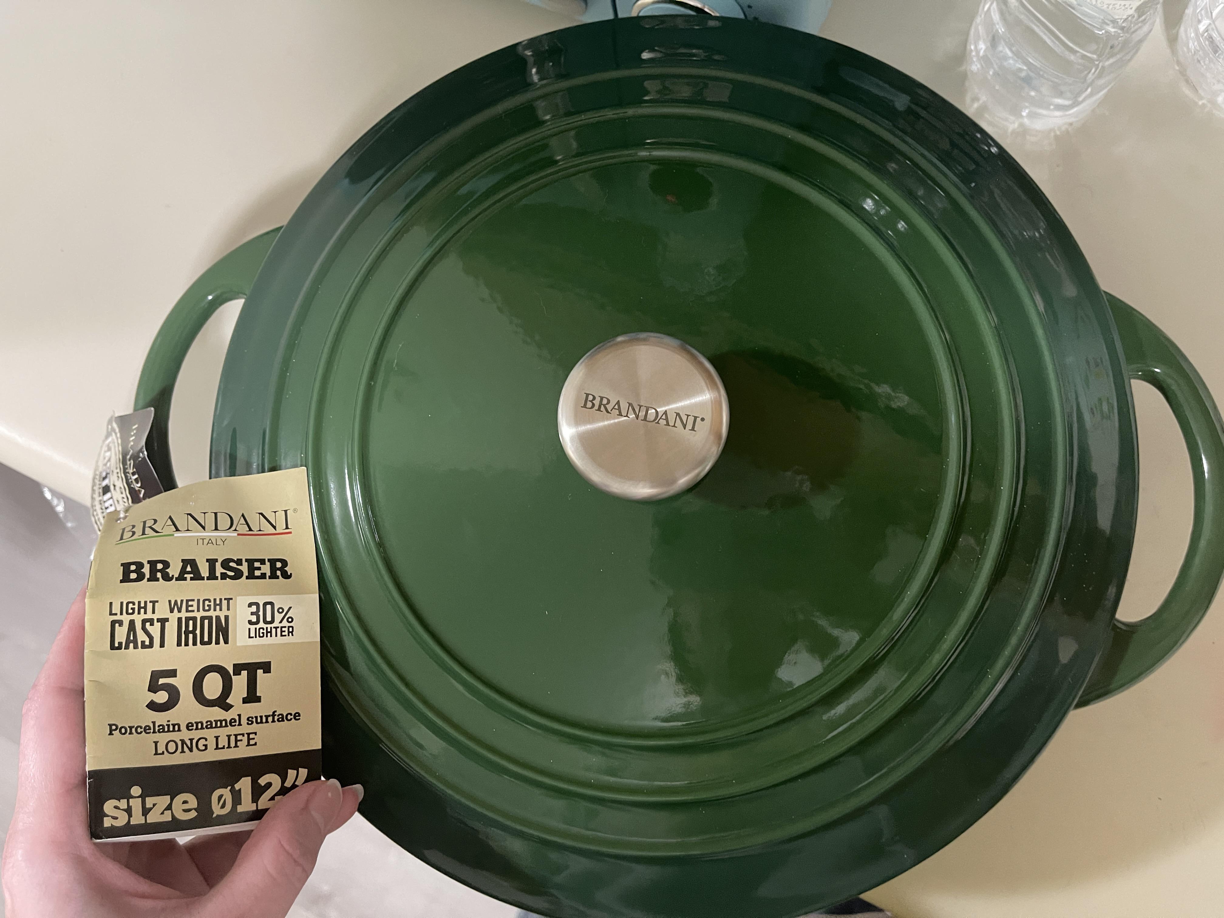 Received this Brandani 5qt Dutch Oven for Christmas and honestly I’m a