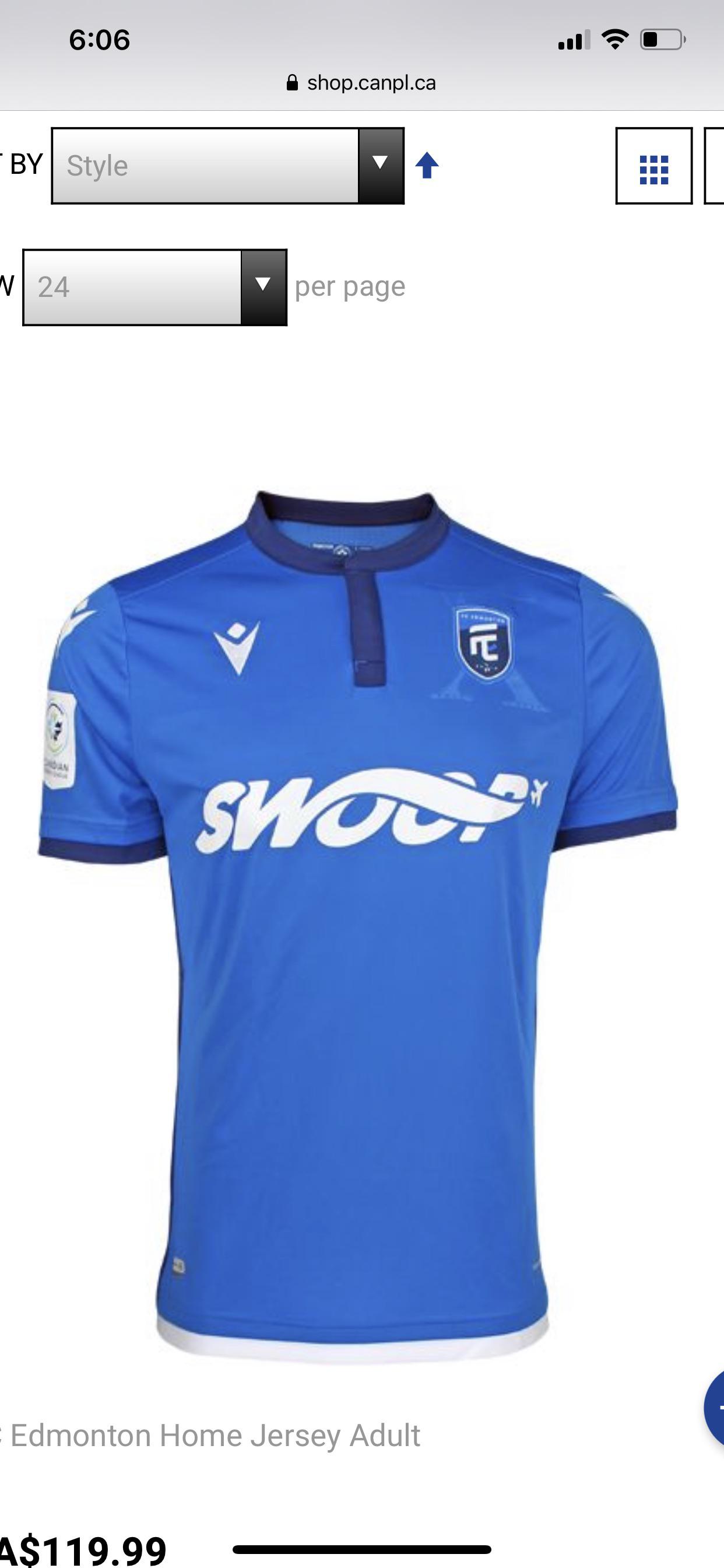 FC Edmonton Home Jersey r/FCEdmonton