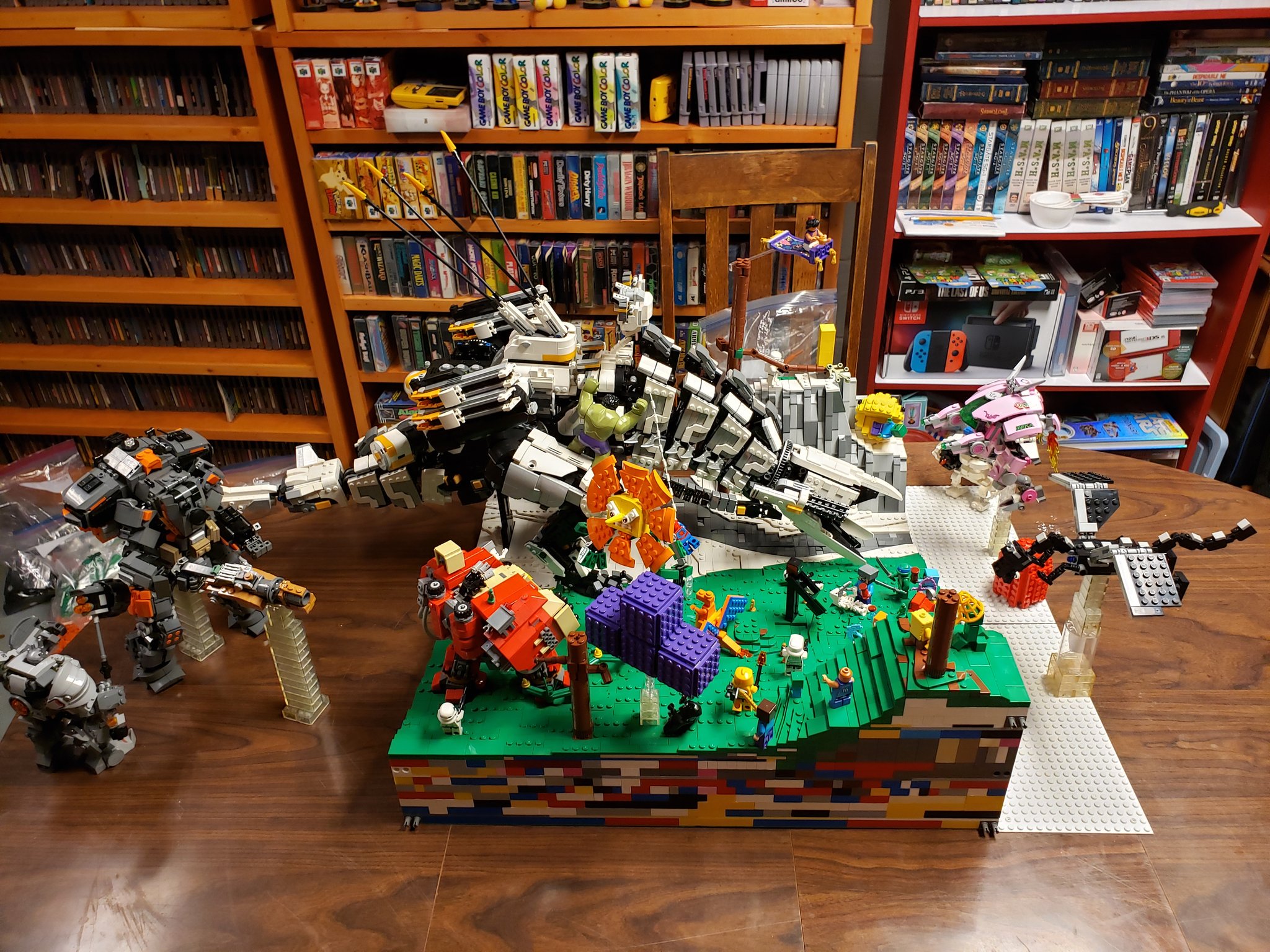 "Biggest Video Game Battle Of All Time" in Lego lego