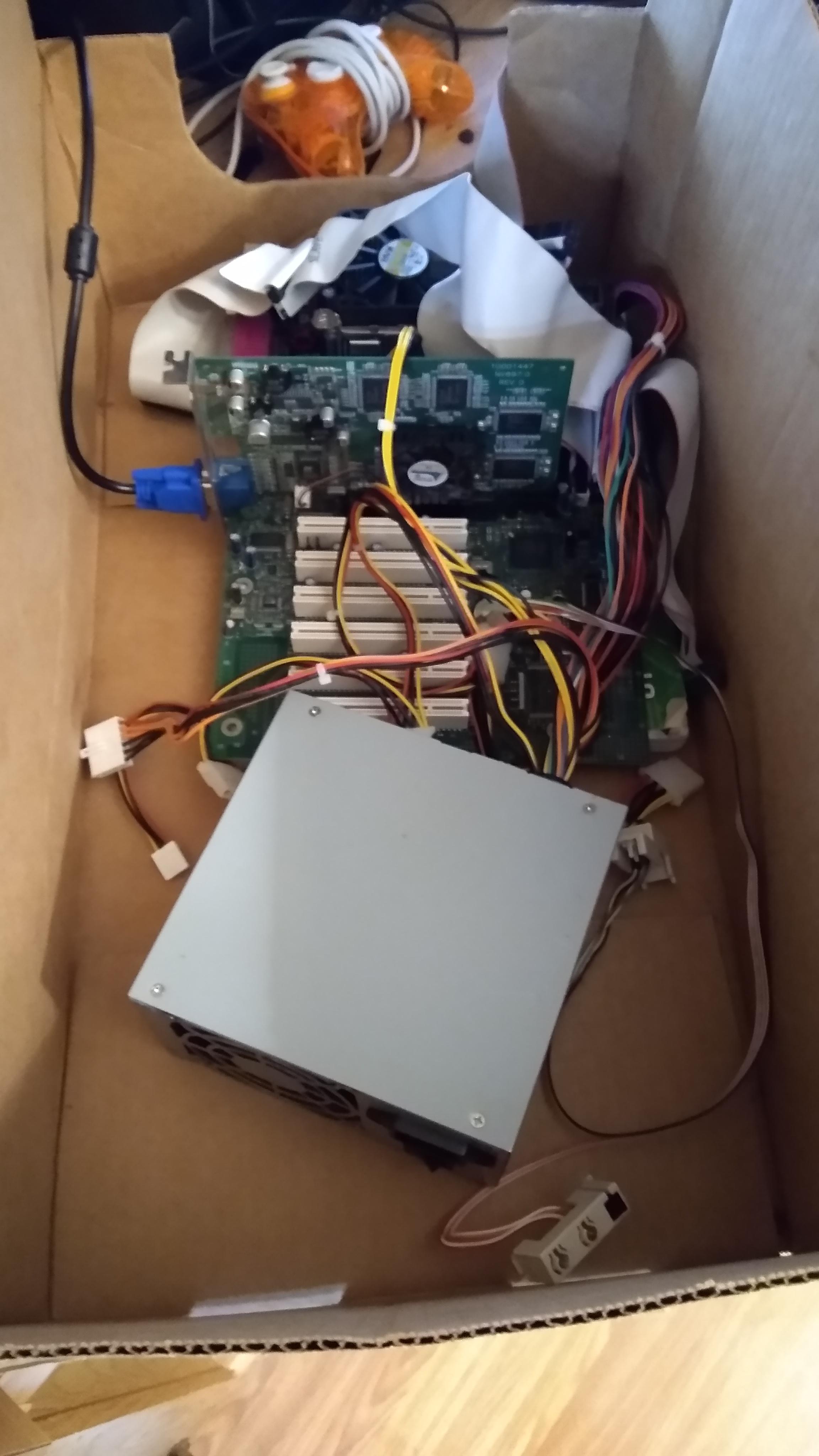 P4 based retro gaming build not posting. Fans spin, but no display