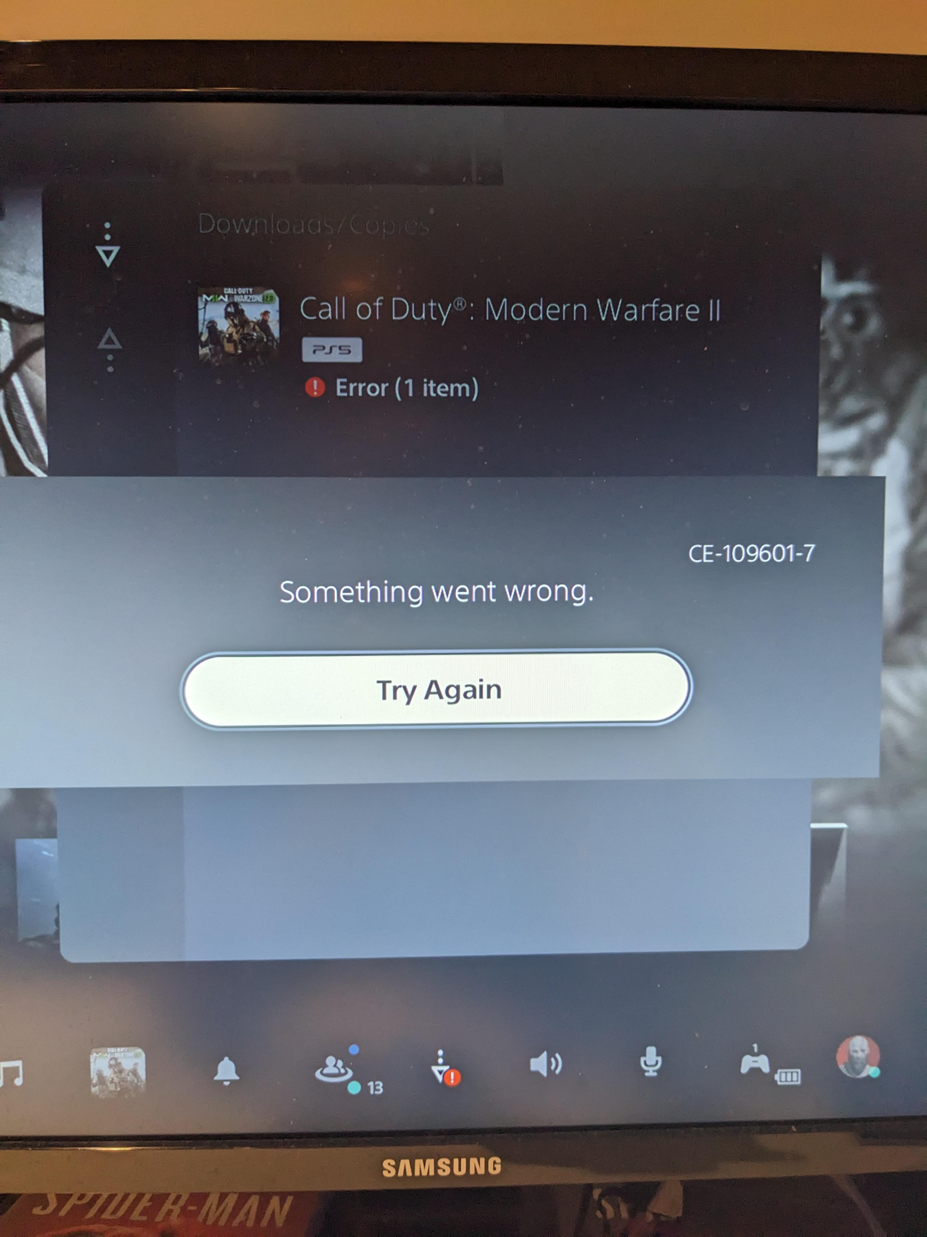 Coop pack won't install on ps5 r/ModernWarfareII