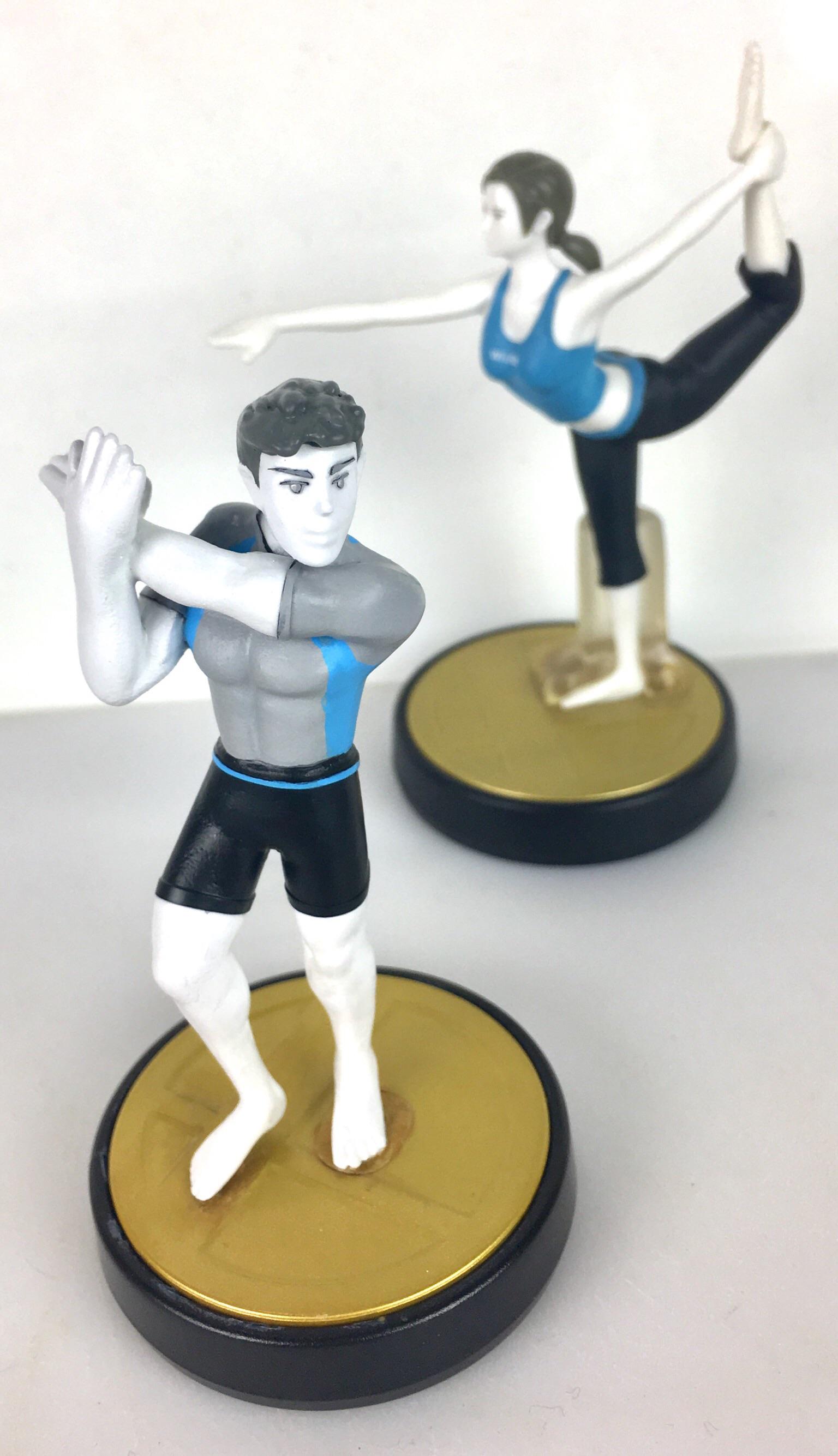 Custom Male Wii Fit Trainer amiibo r/amiibo