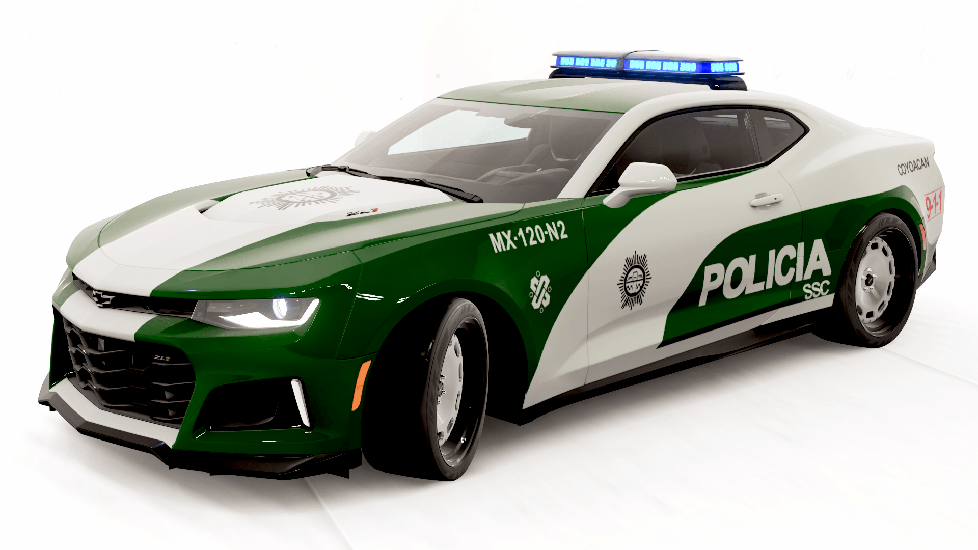 Tried to replicate Mexico City Police. I'm happy with the results. I