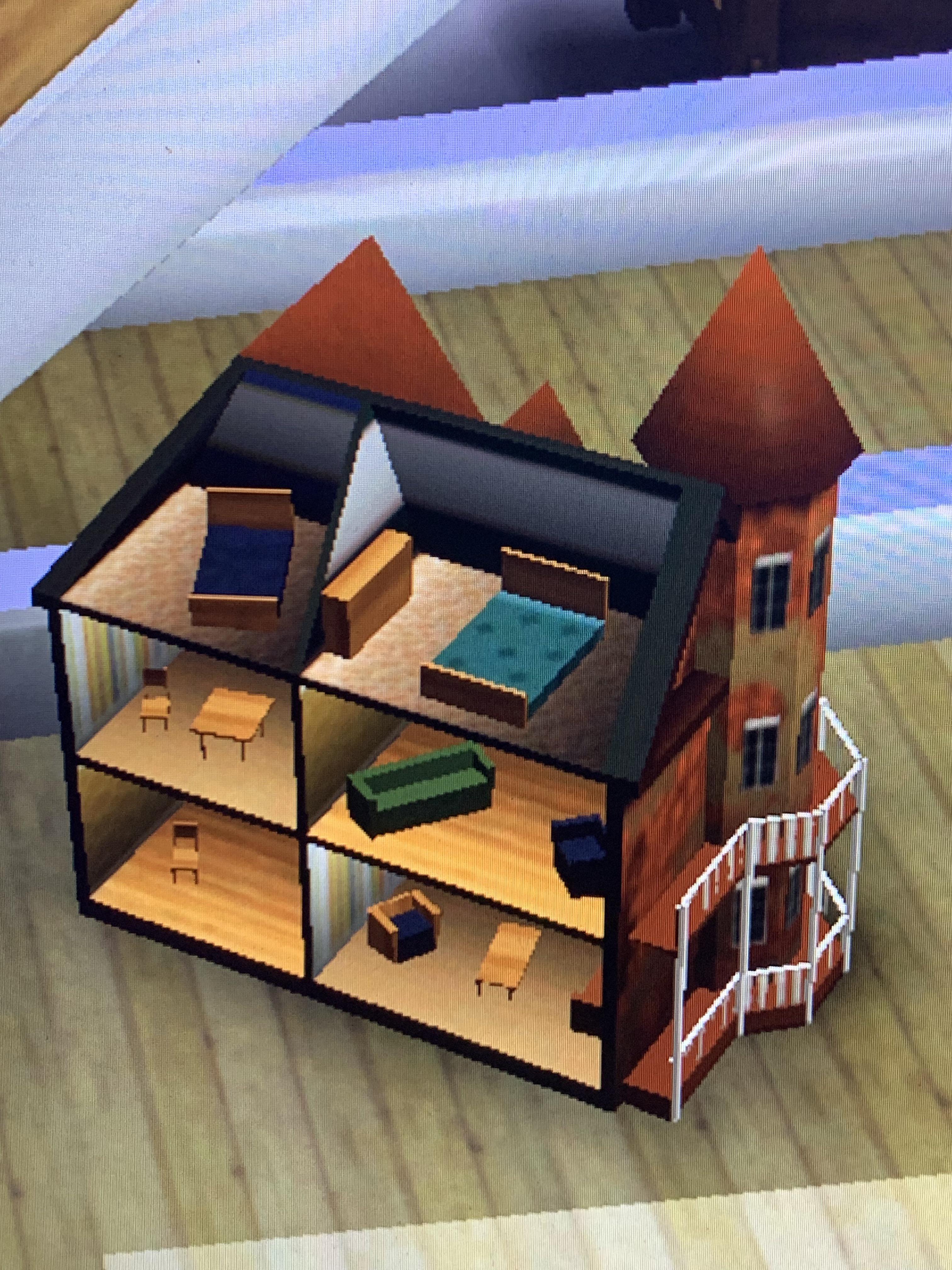 The details are so impressive! All the dollhouse furniture is mini