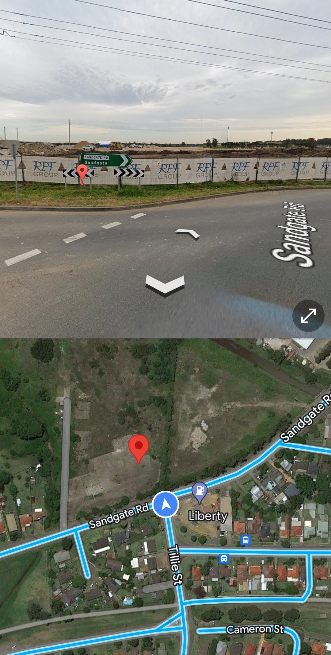 Does anyone know what's being constructed along sandgate road? across