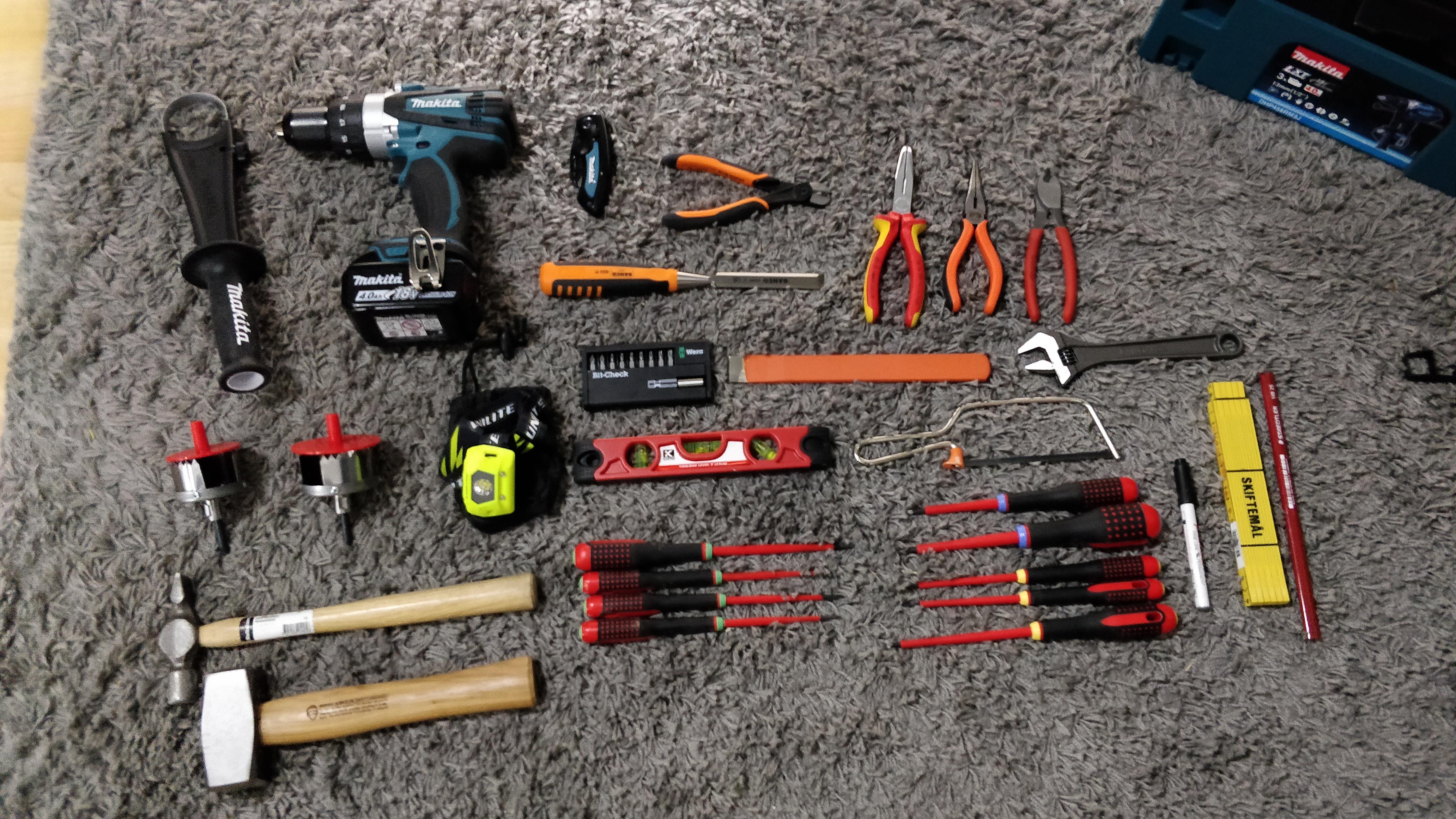 1 year apprentice tool dump. Got most of the tools today. Apprentice in