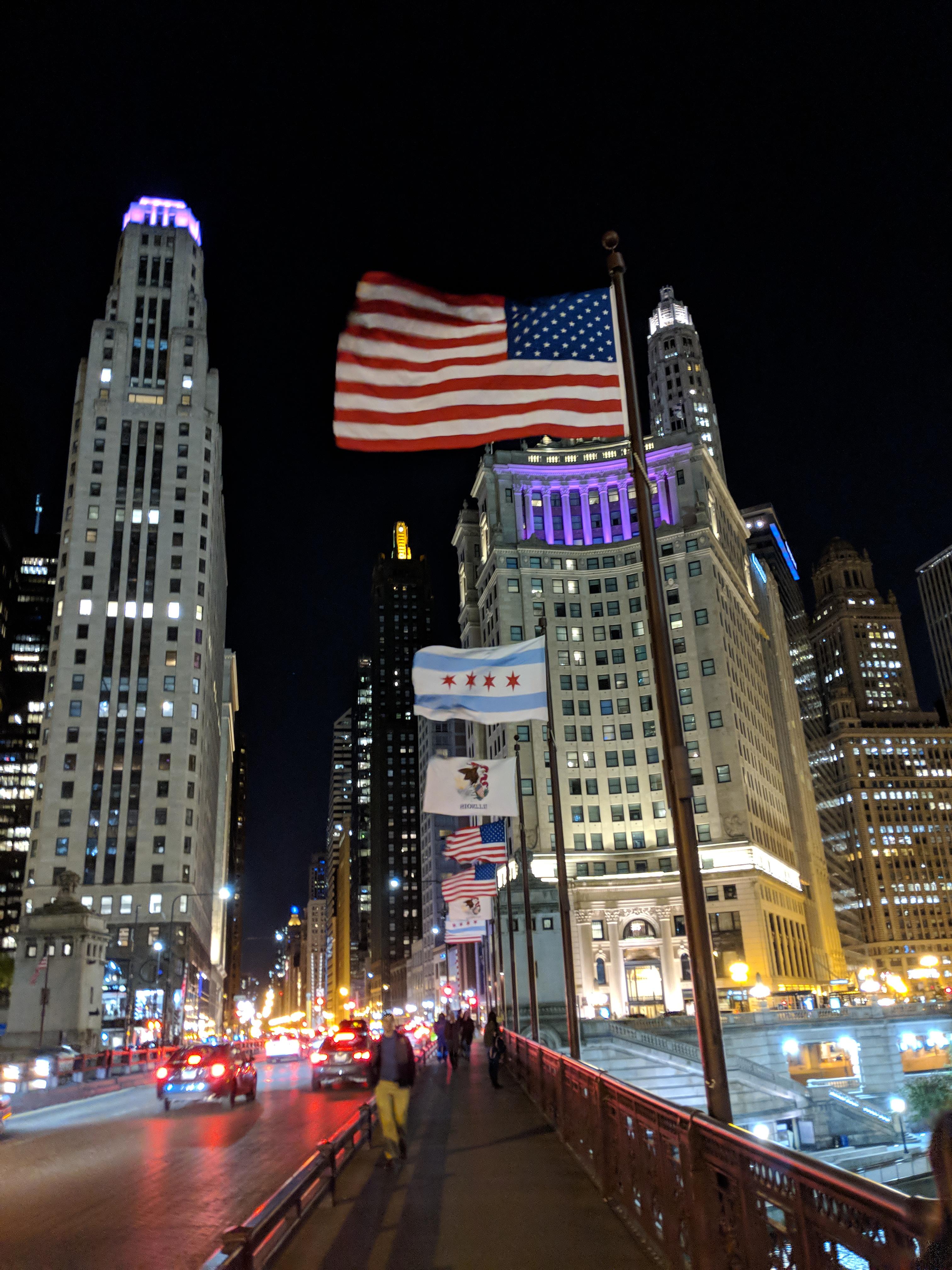 Beautiful night in Chicago r/chicago