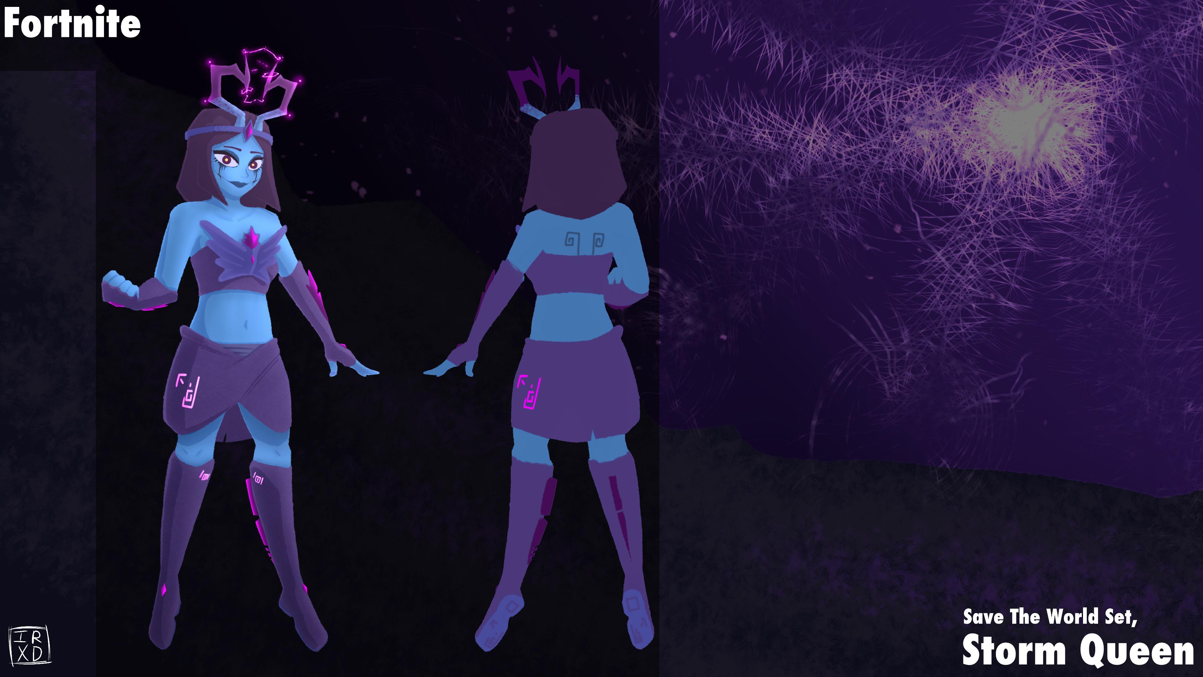 Concept Art, Storm Queen. r/FORTnITE