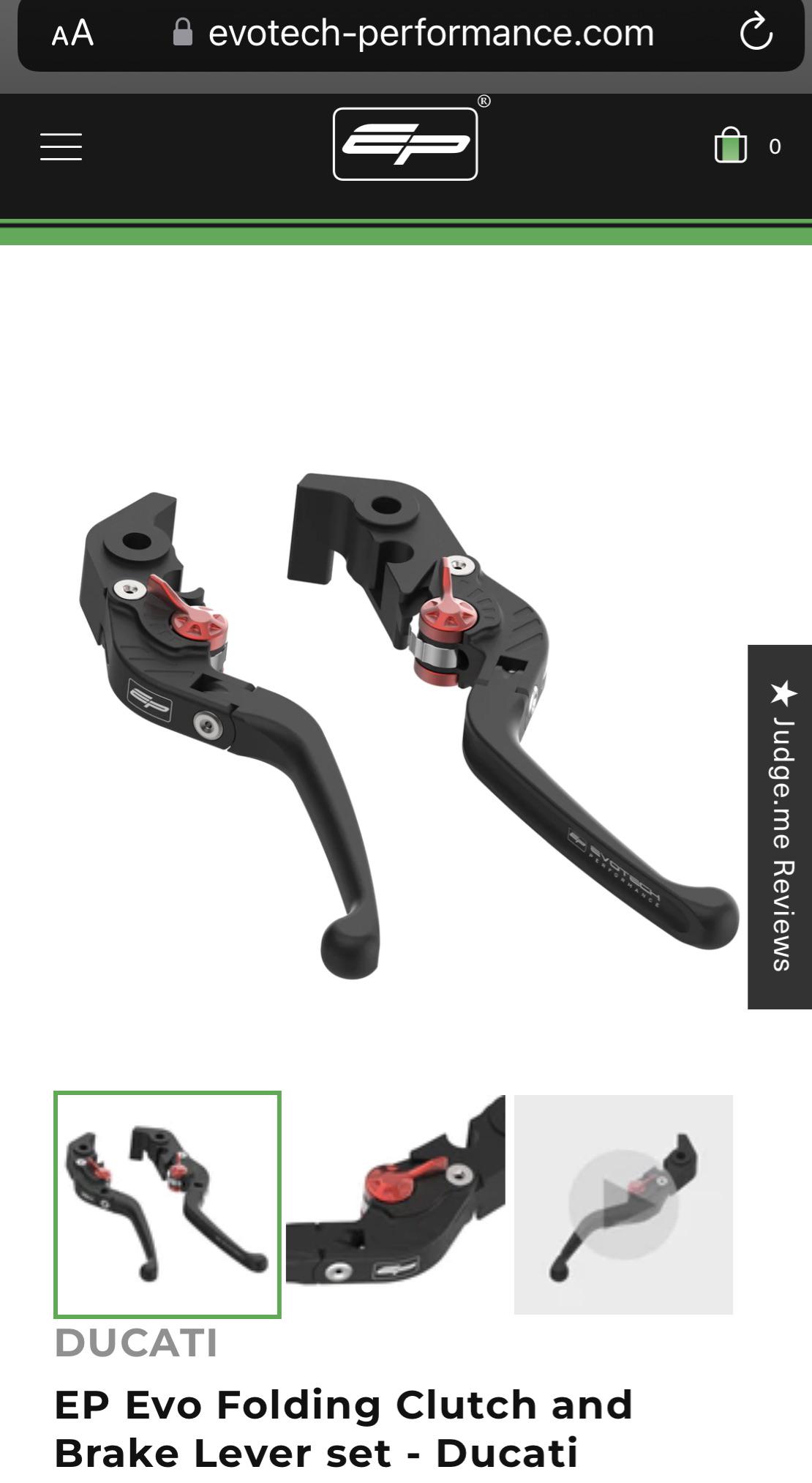 Are evo tech levers any good? r/Ducati