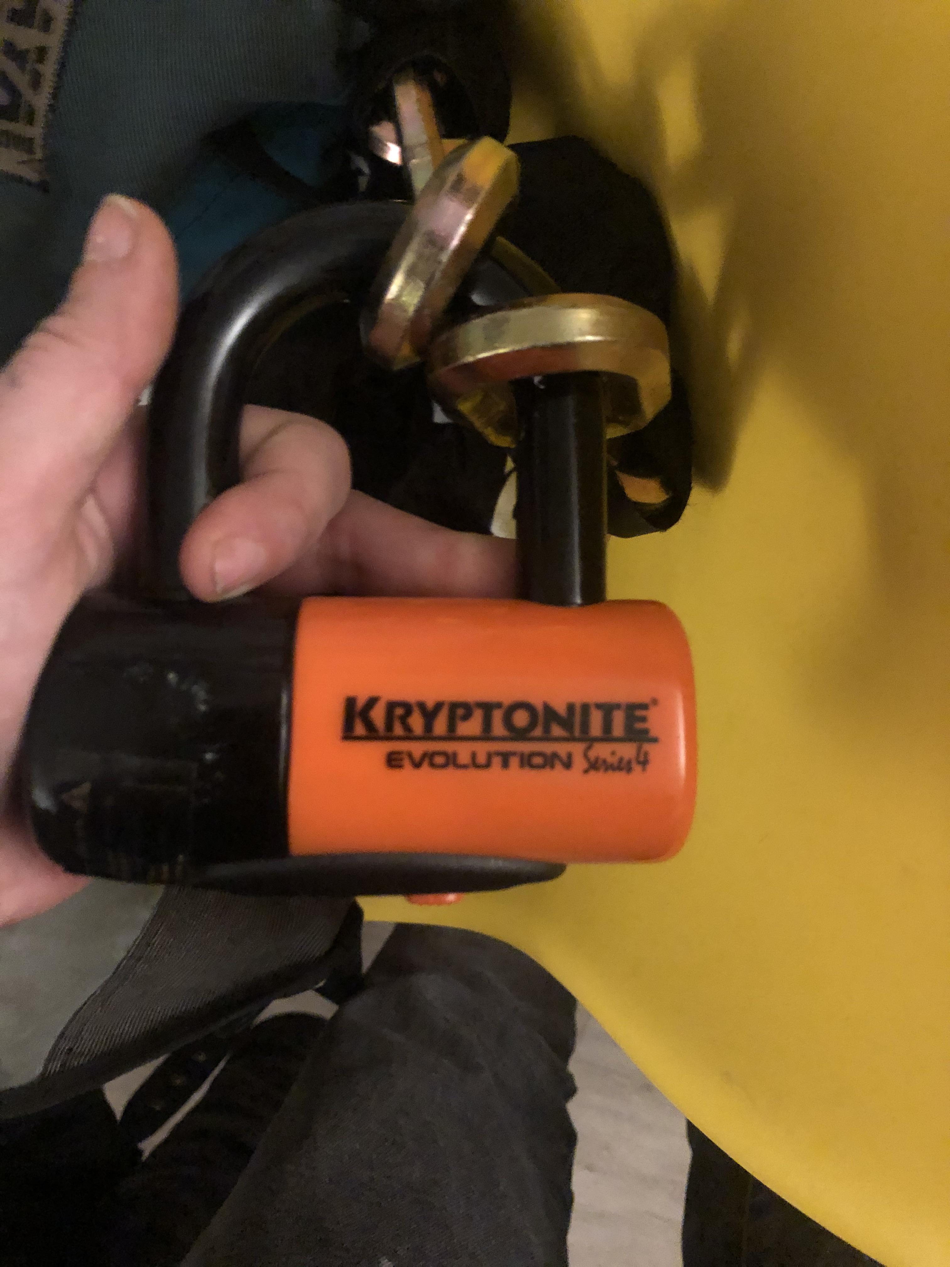 kryptonite chain lock stuck, any tips? r/RideitNYC