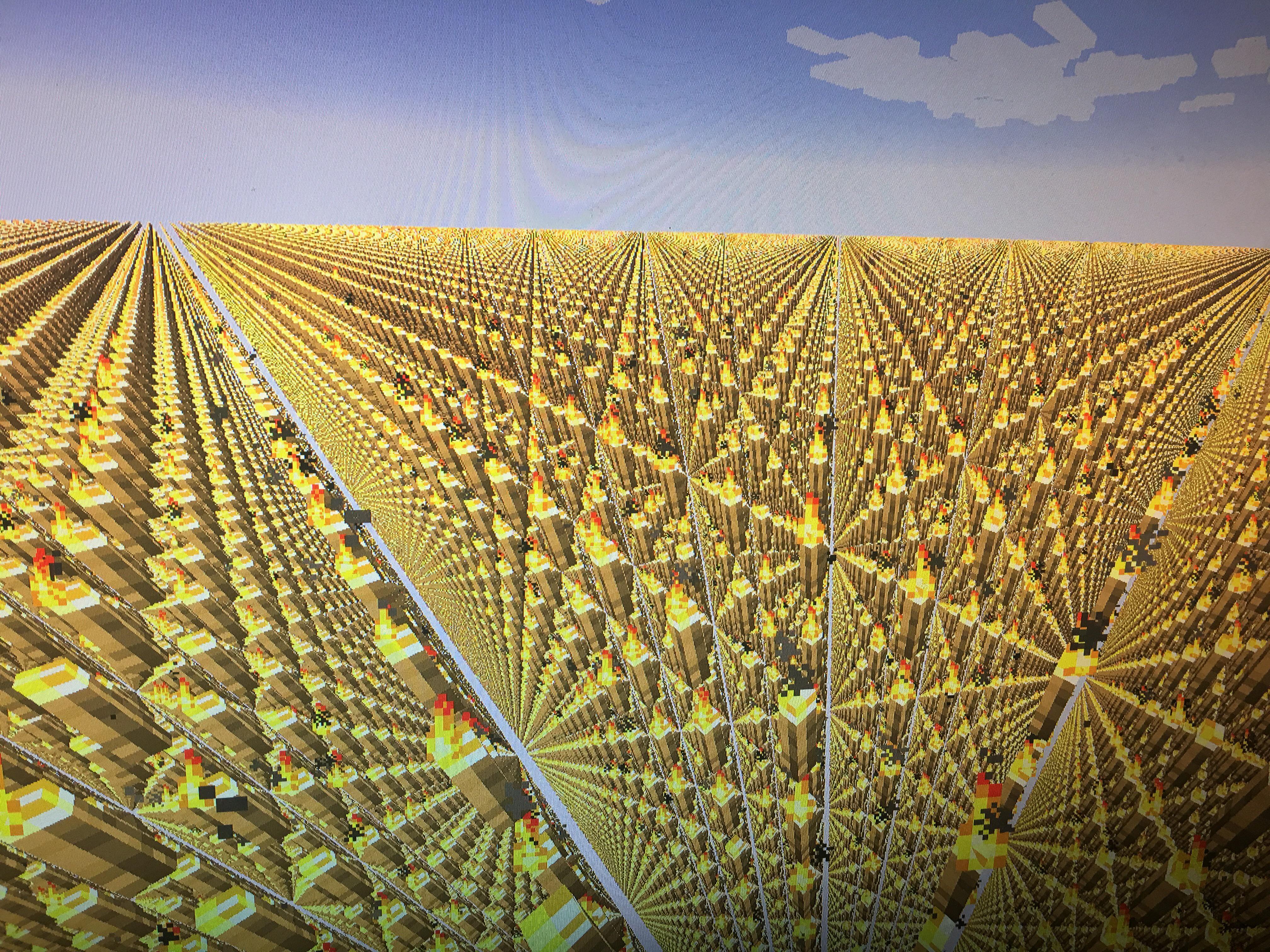 All torch superflat r/Minecraft