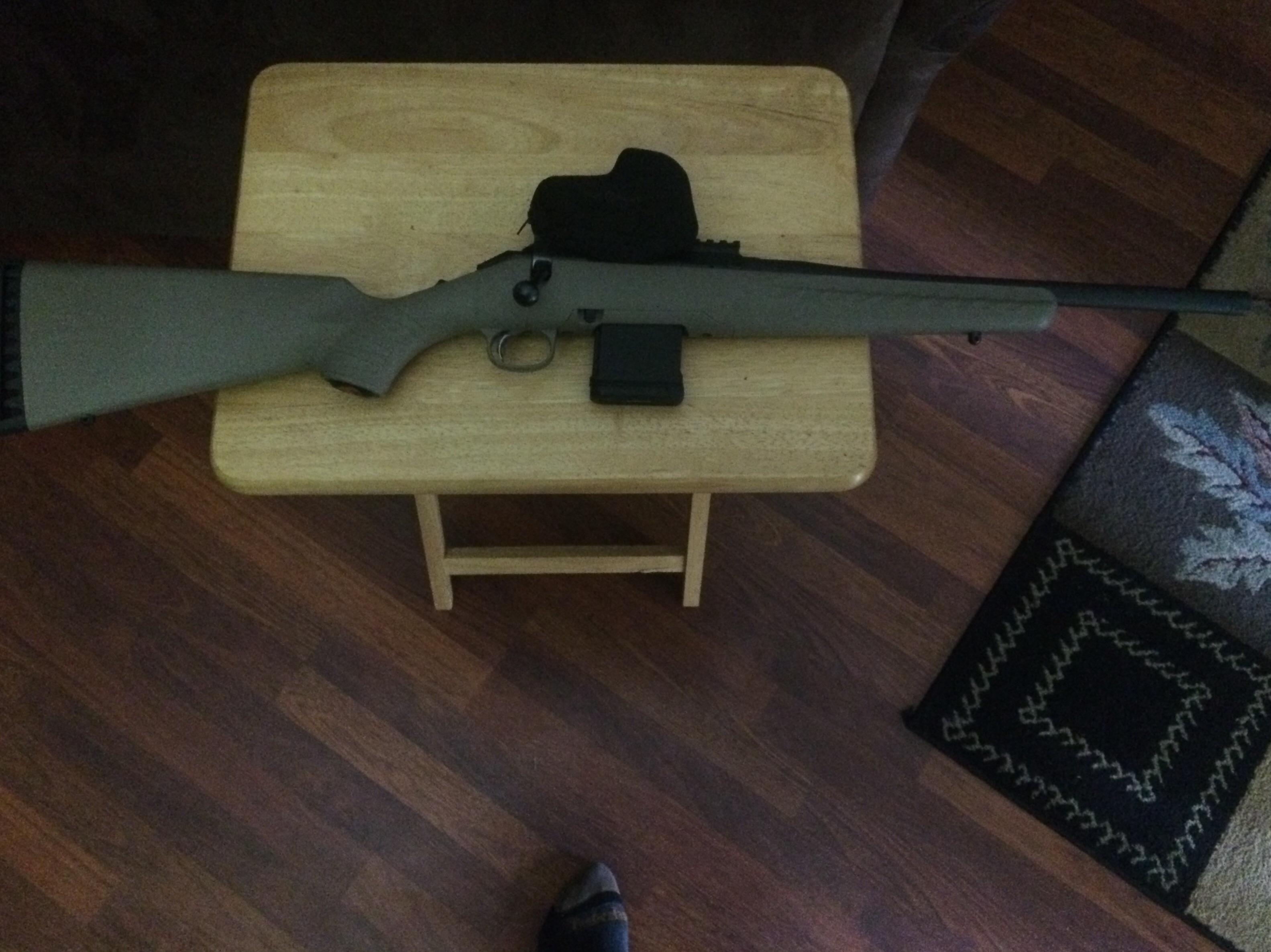 New backpacking rifle. Ruger American Ranch r/guns