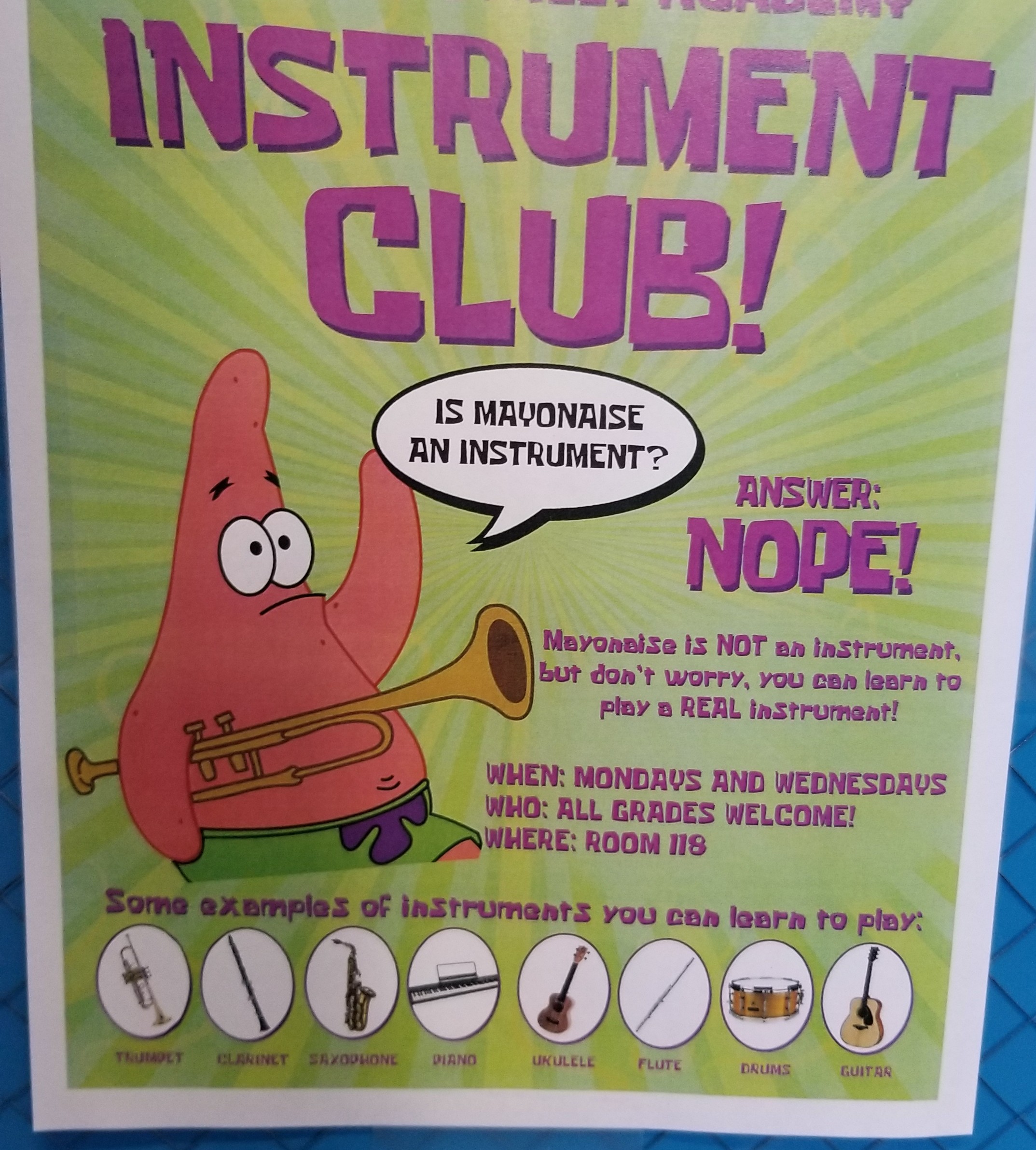 Horseradish is not an instrument either r/FellowKids