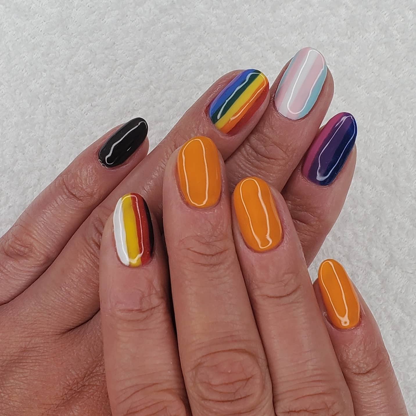 Took a trip to Minneapolis to paint a friend’s nails and explore the