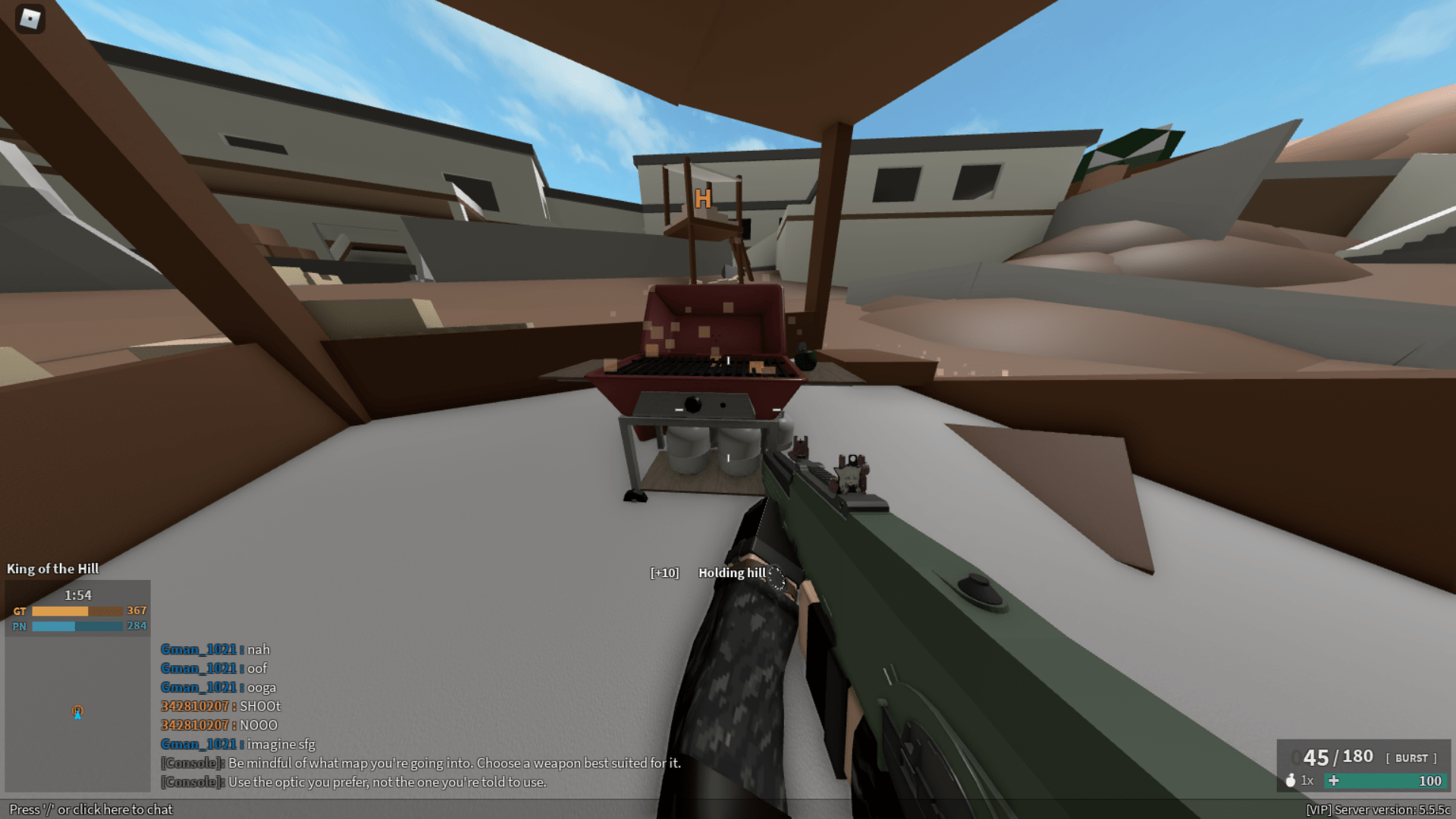 cooking a grenade r/PhantomForces