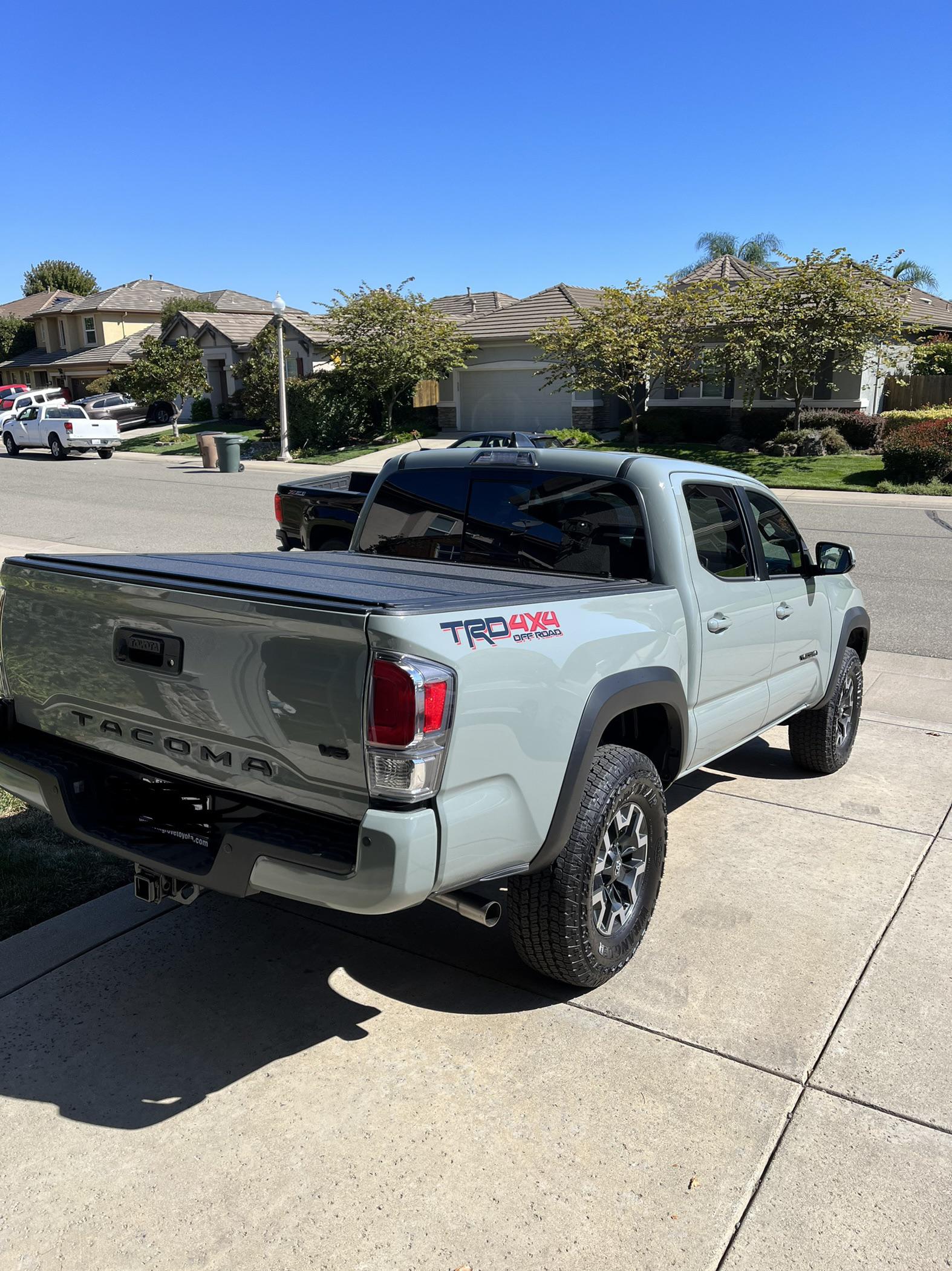 Enjoying the practicality of a backflip bed cover, but does anyone have