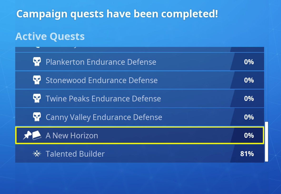 Twine peaks side quests r/FortniteSavetheWorld