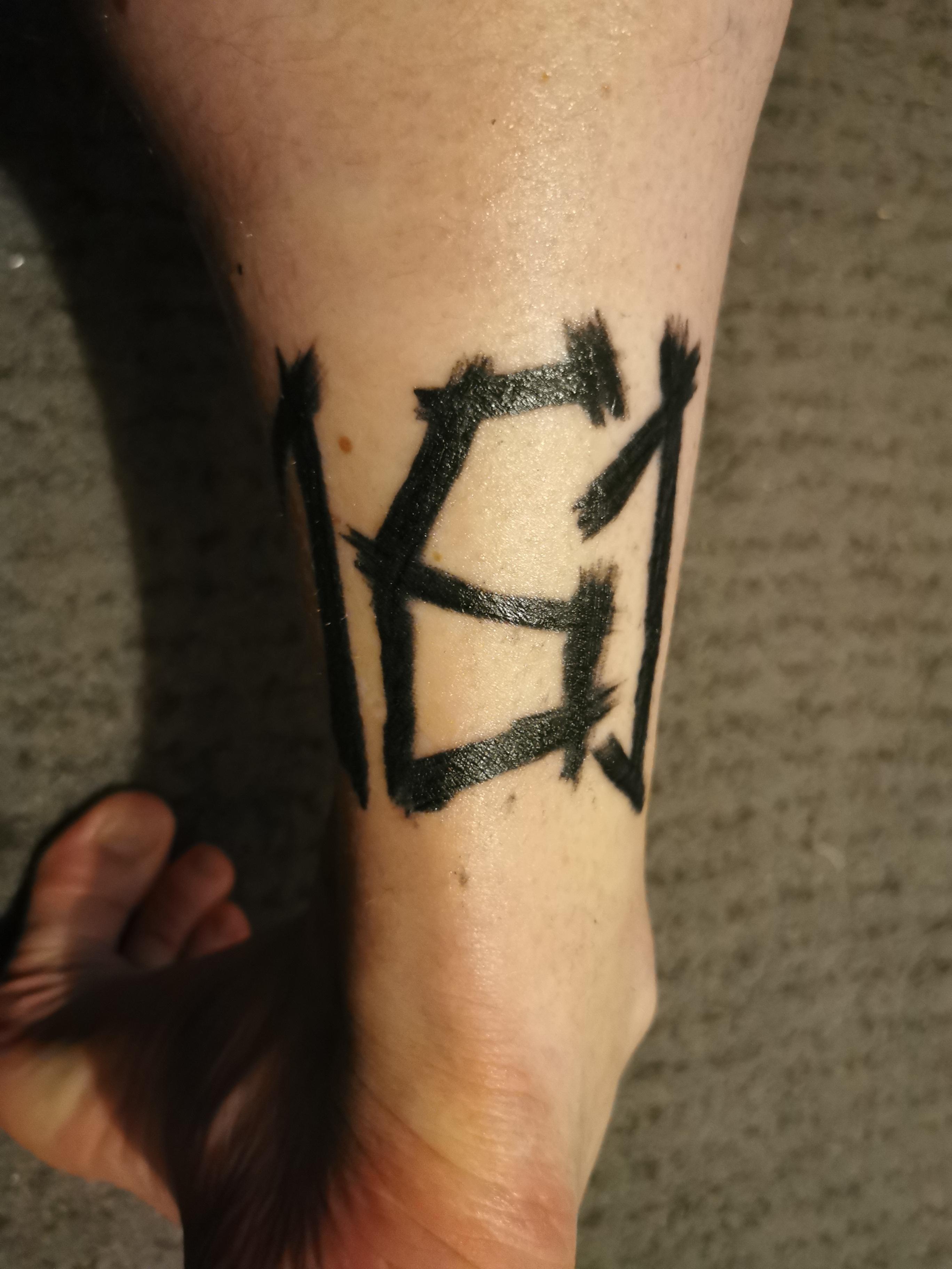 Fresh And About 2 Months Later. : R/Agedtattoos 3648_x_2736_jpg